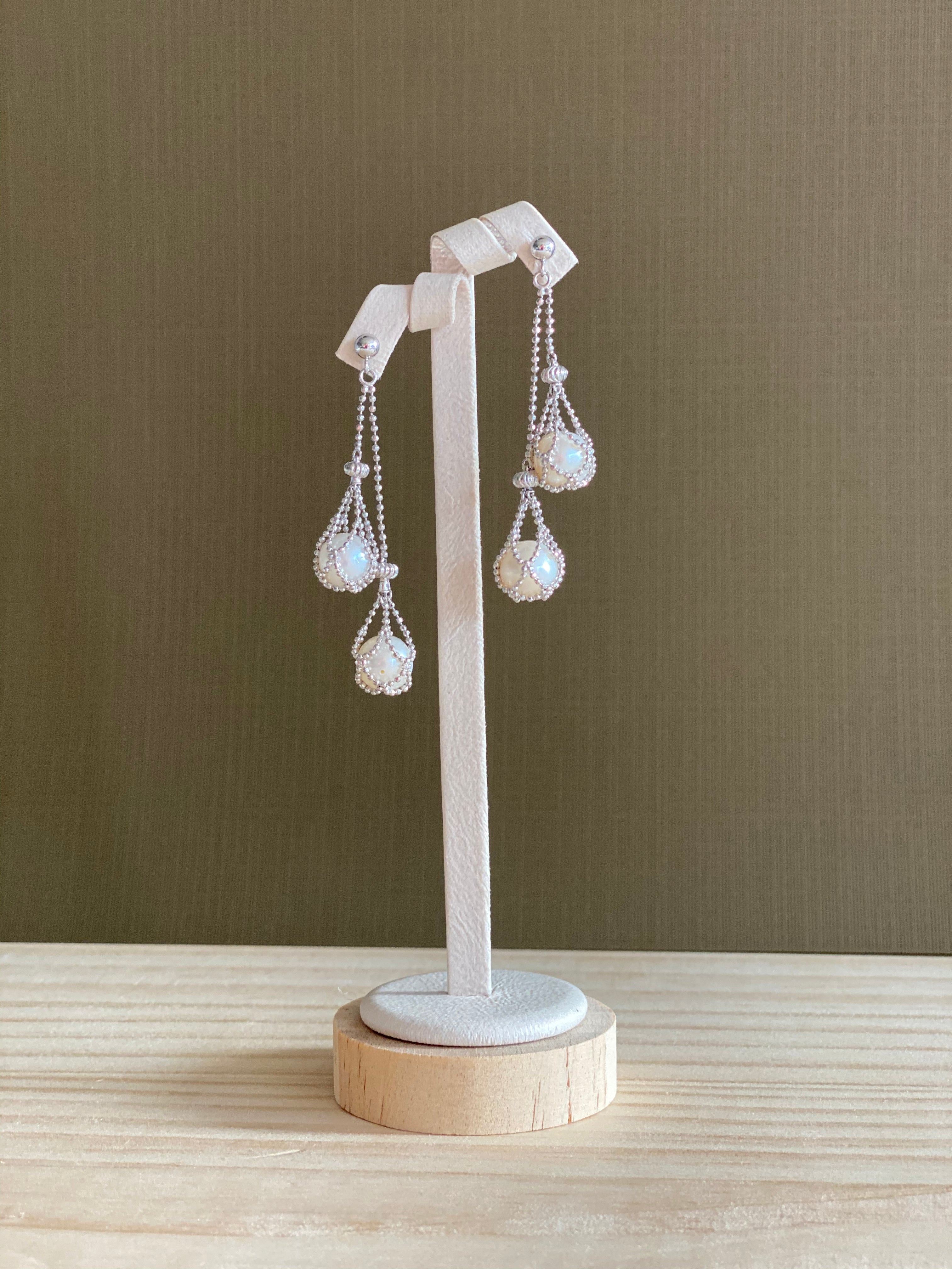 Pearl Weave Earrings