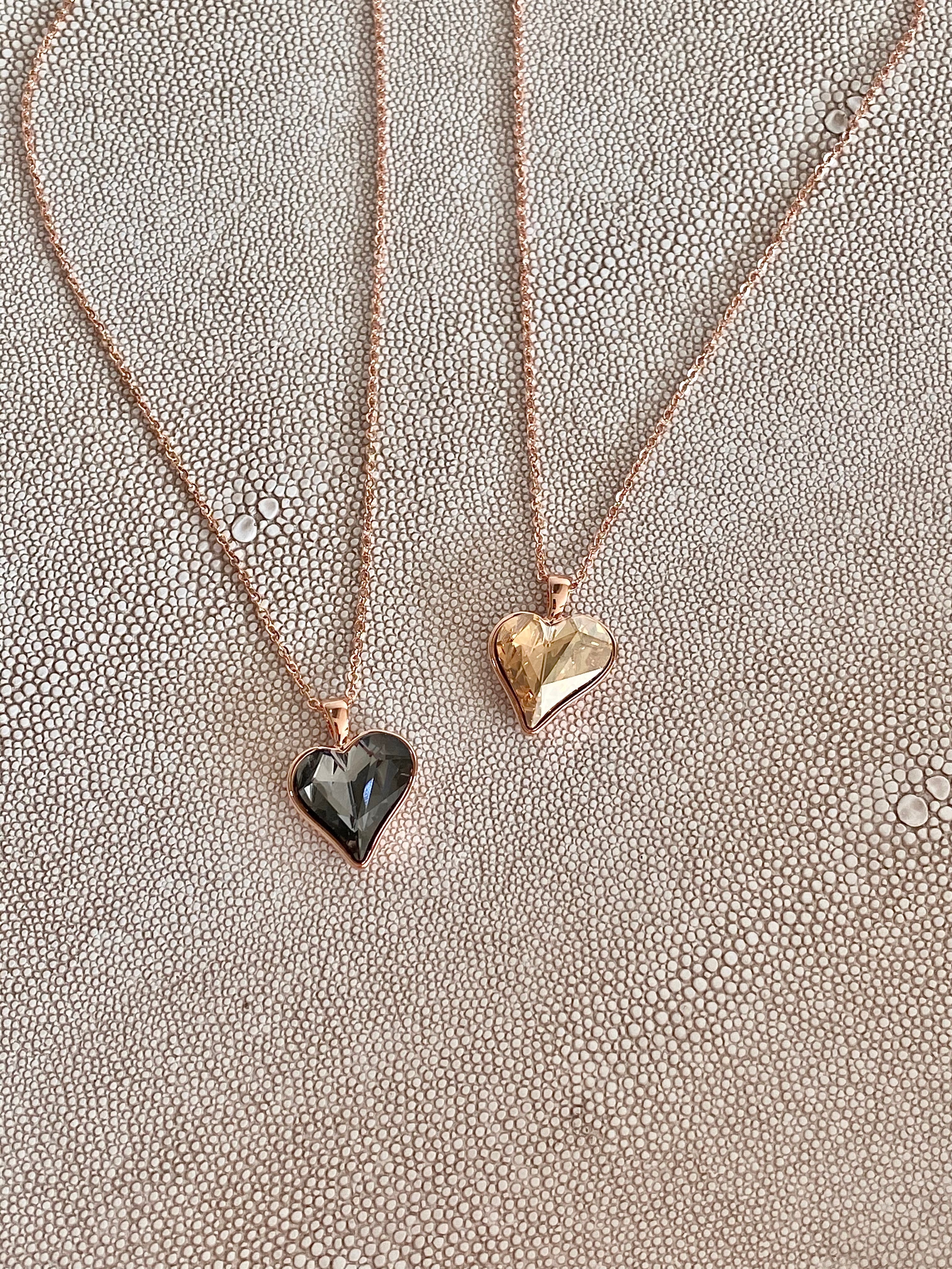Swarovski Heart Pendant Necklace