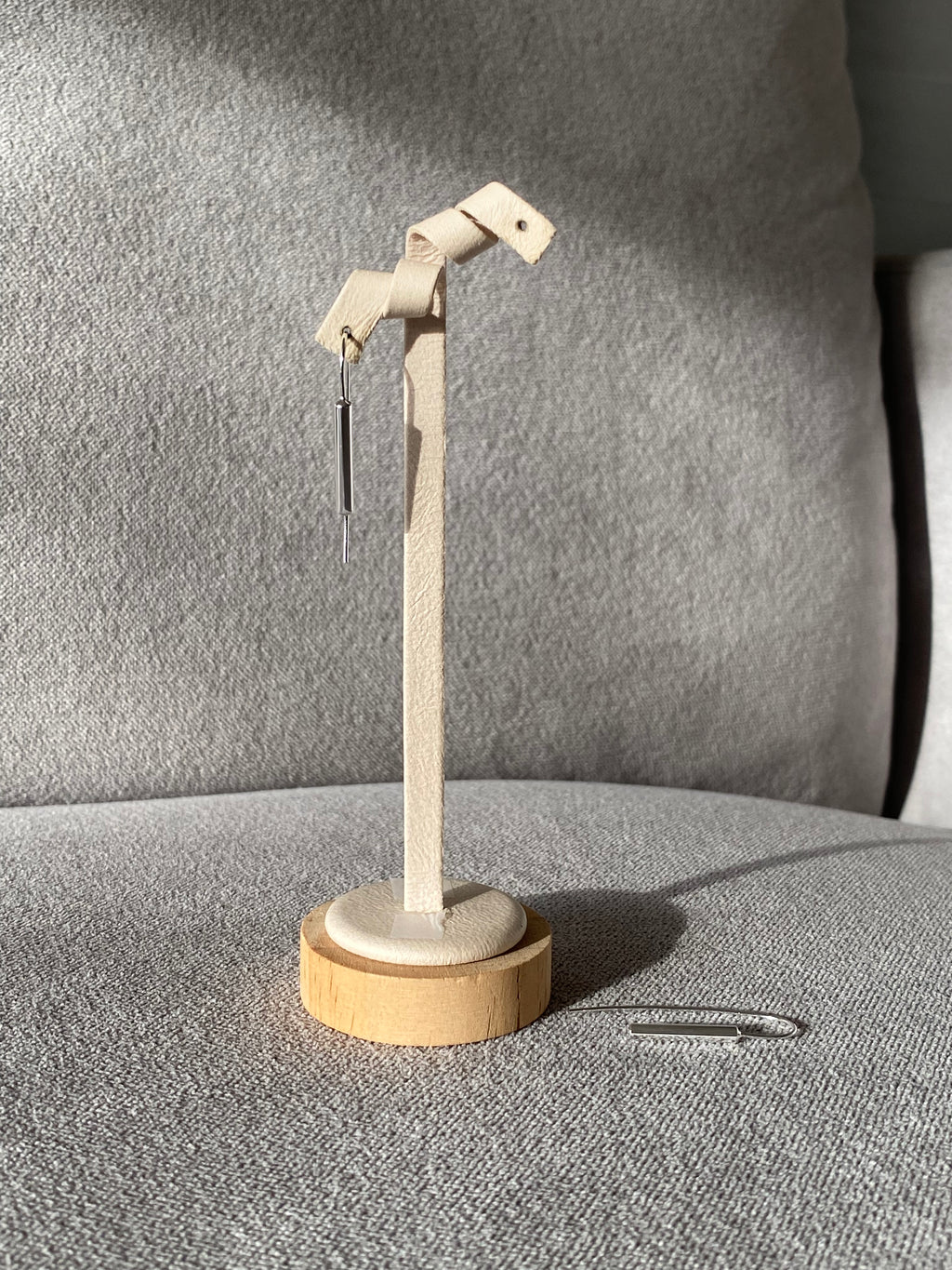 Silver Minimal Loop Earrings