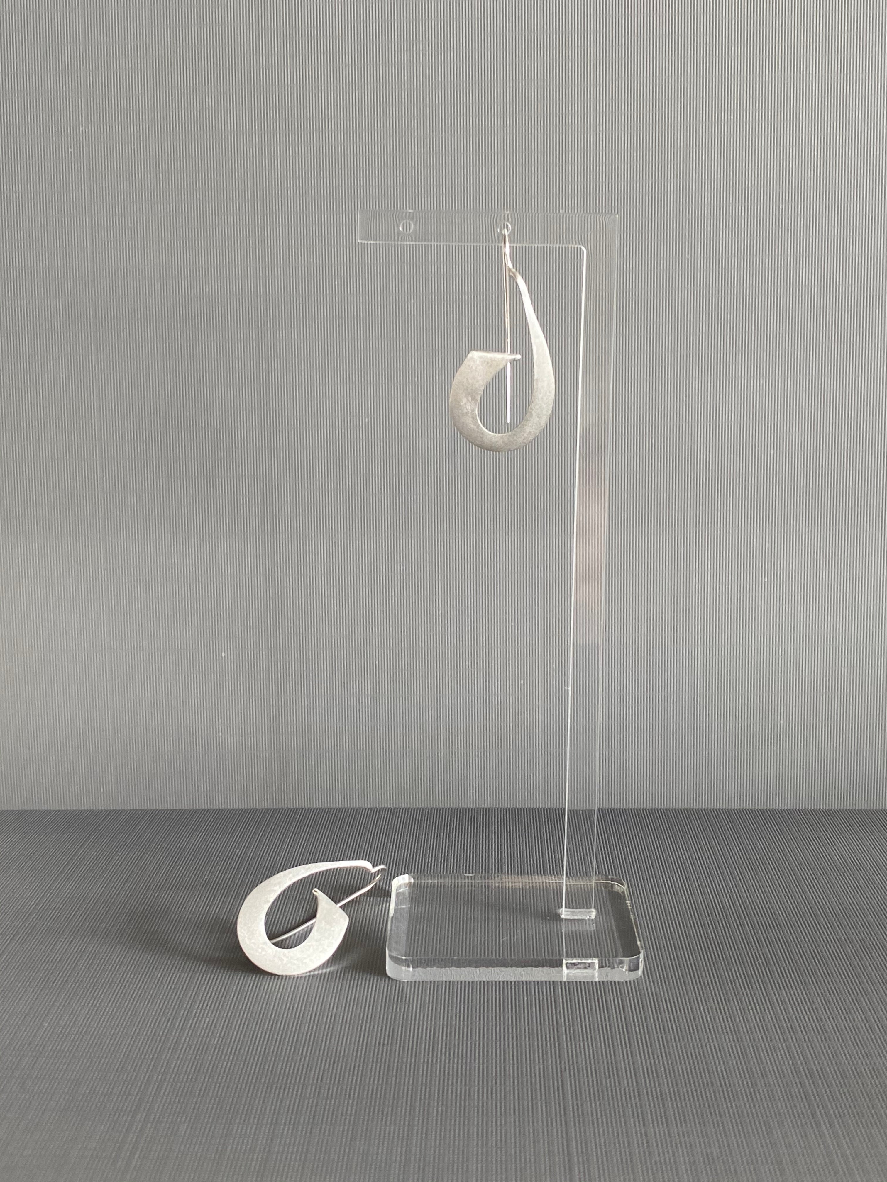 Silver Loop Earrings