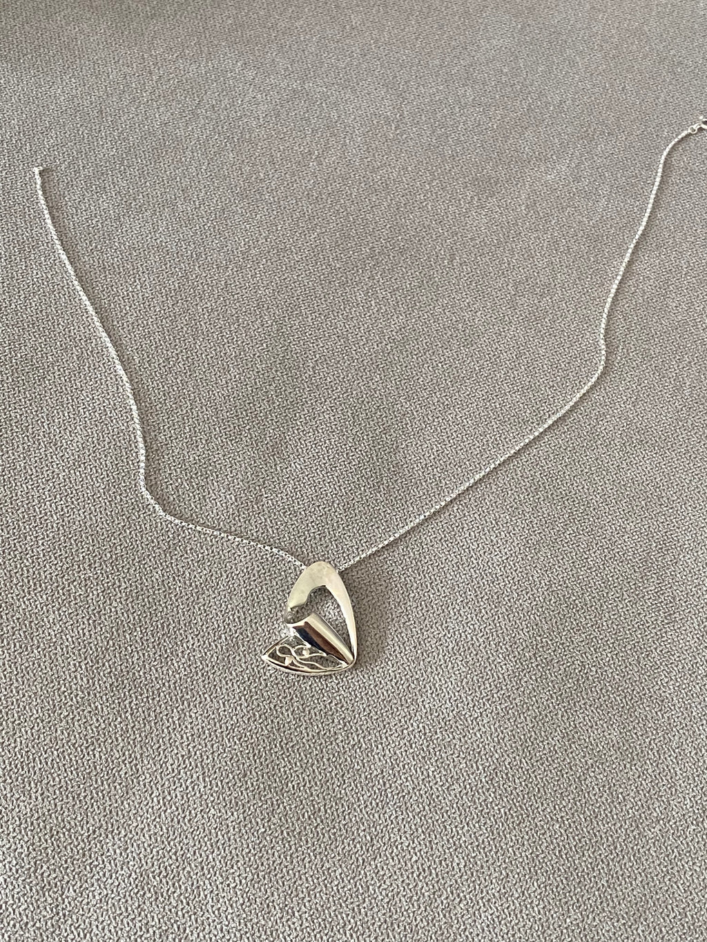 Abstract Butterfly Necklace