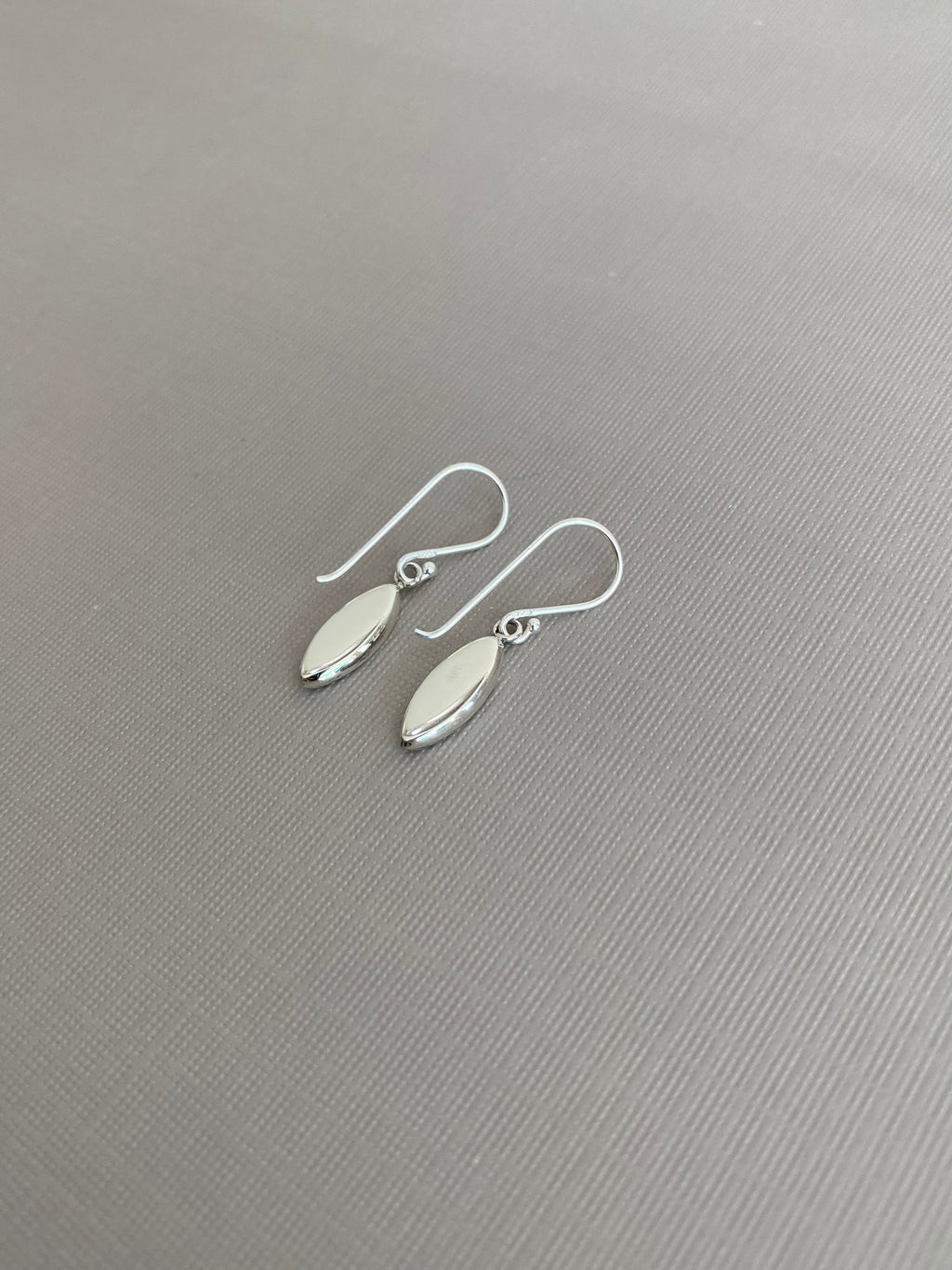 Oval Drop Earrings