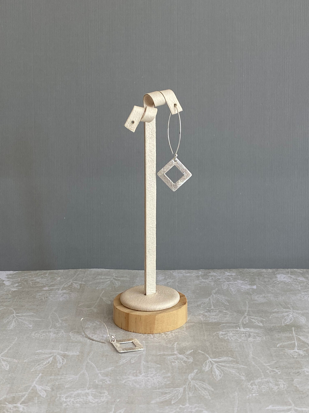 Geometric Square Earrings