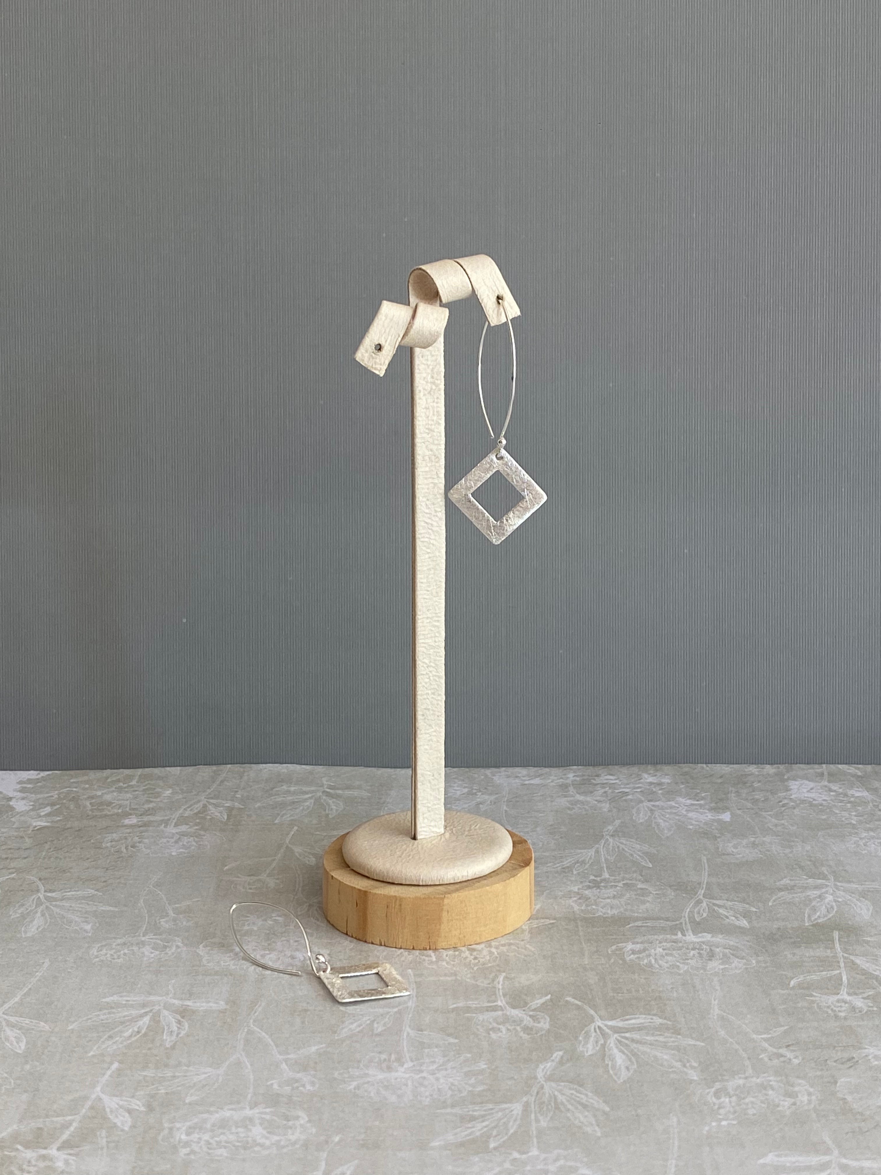 Geometric Square Earrings