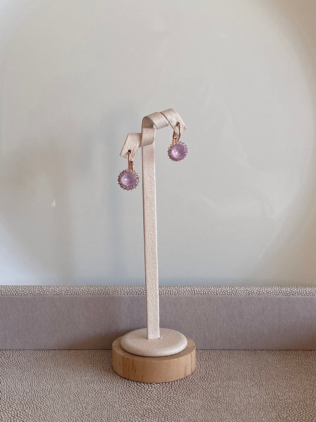 Swarovski Round Halo Earrings