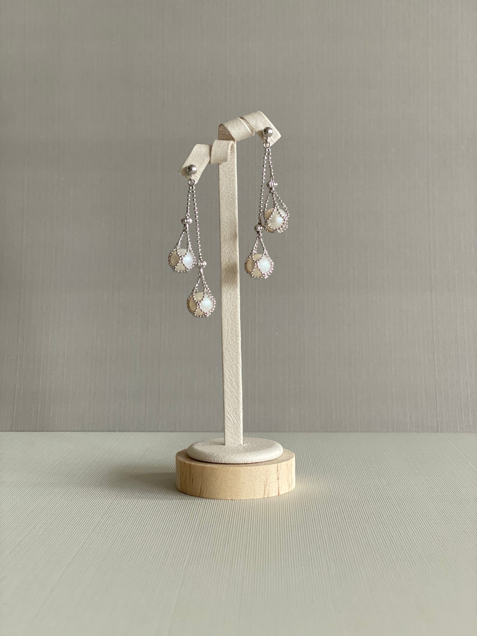 Pearl Weave Earrings