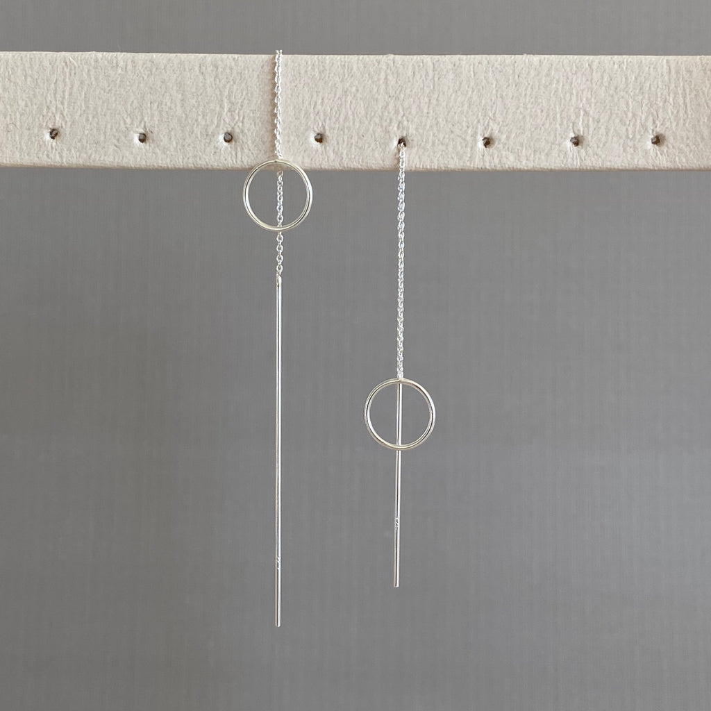 Circular Threader Earrings