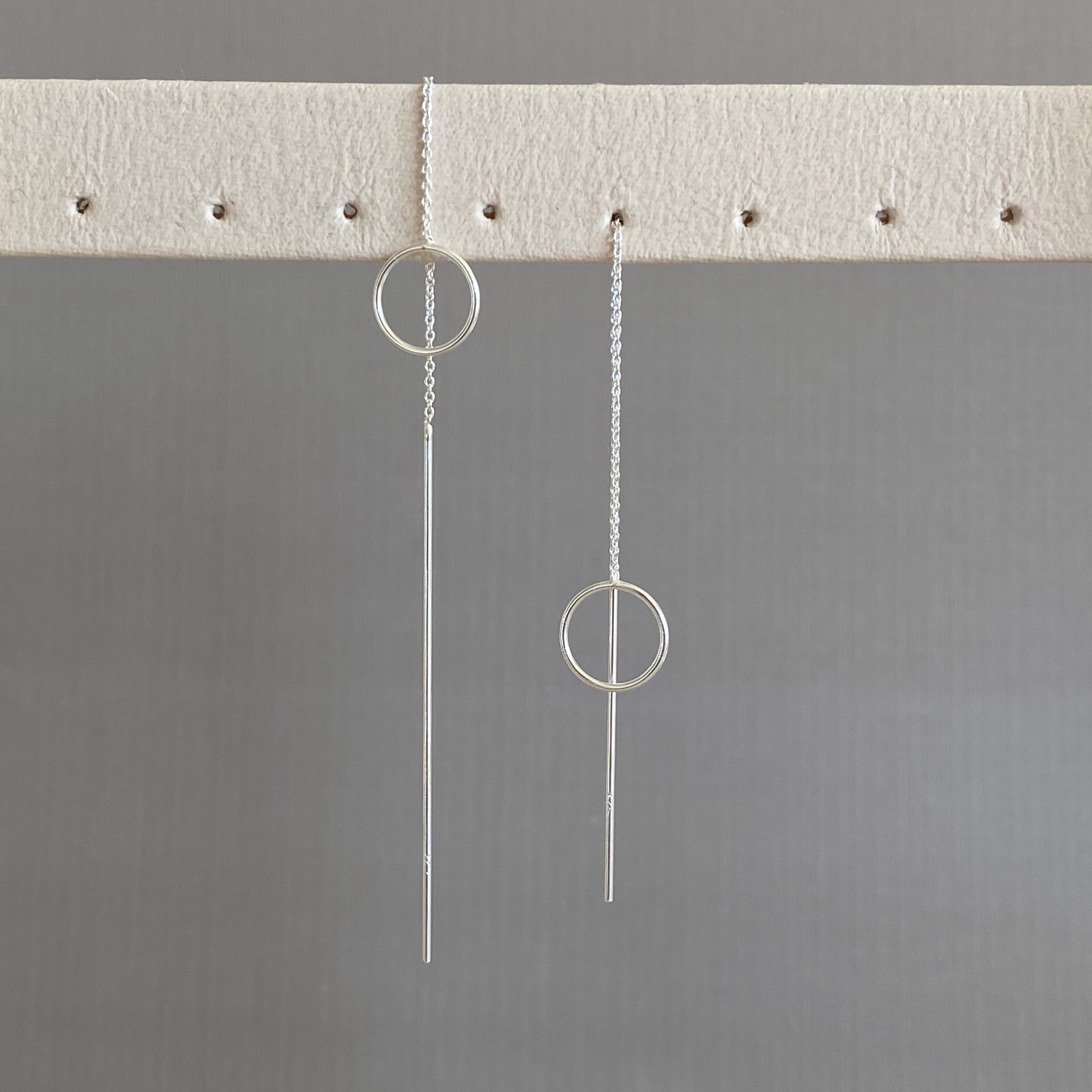 Circular Threader Earrings