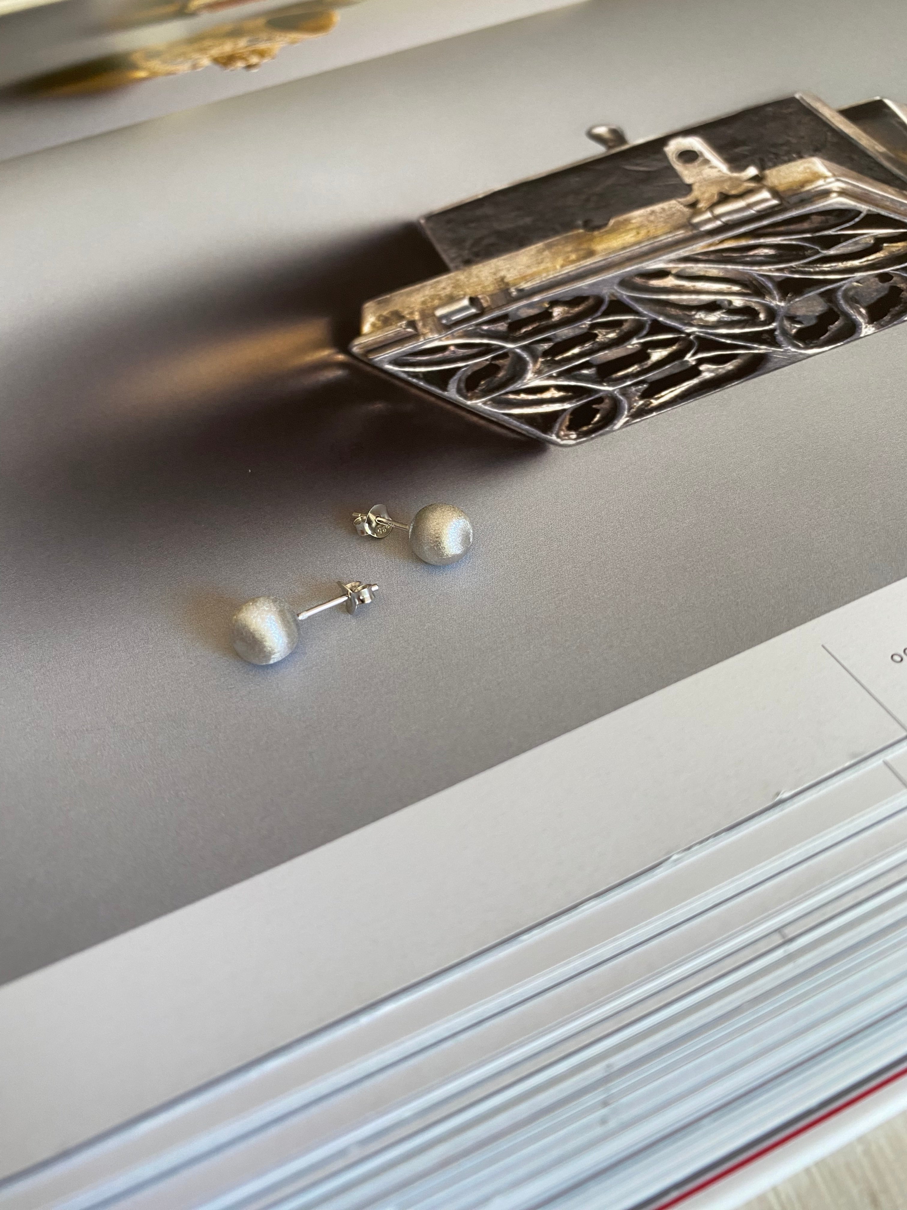 Sphere Drop Earrings