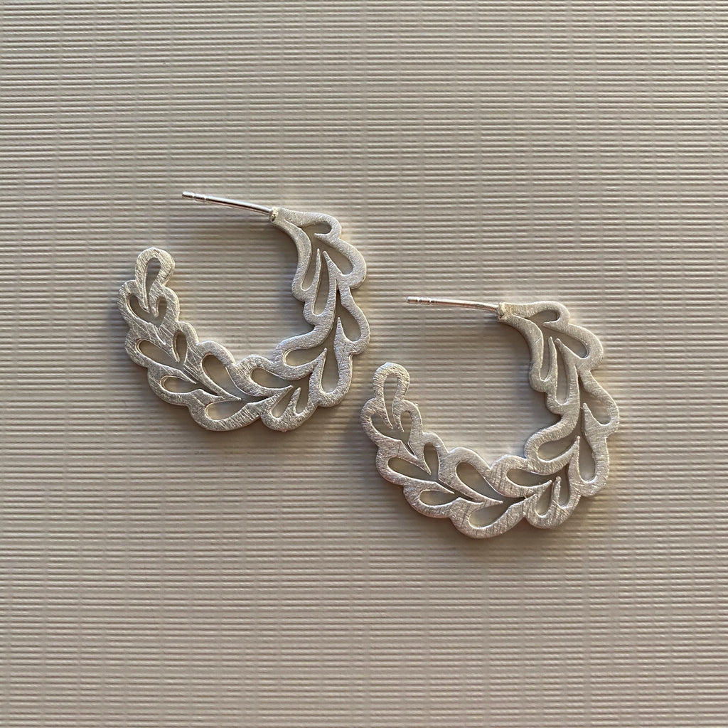 Circular Fern Hoops