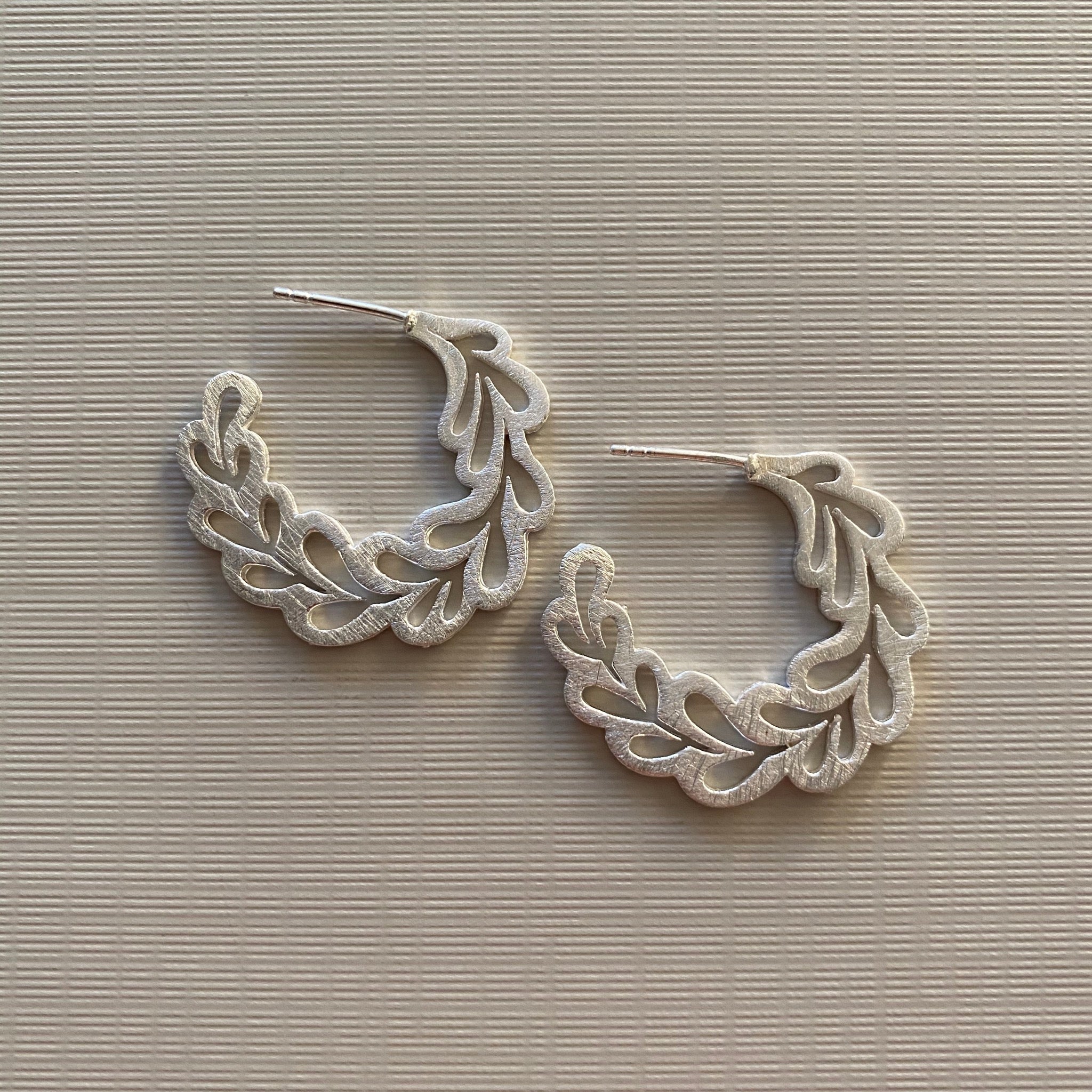 Circular Fern Hoops