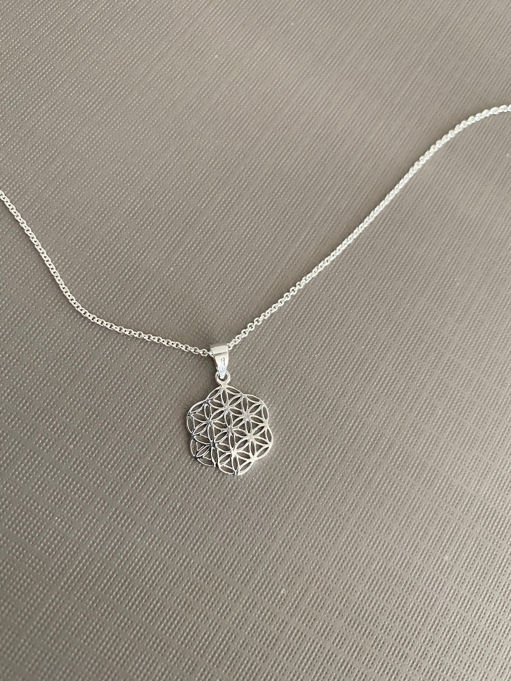 Silver Geometry Necklace