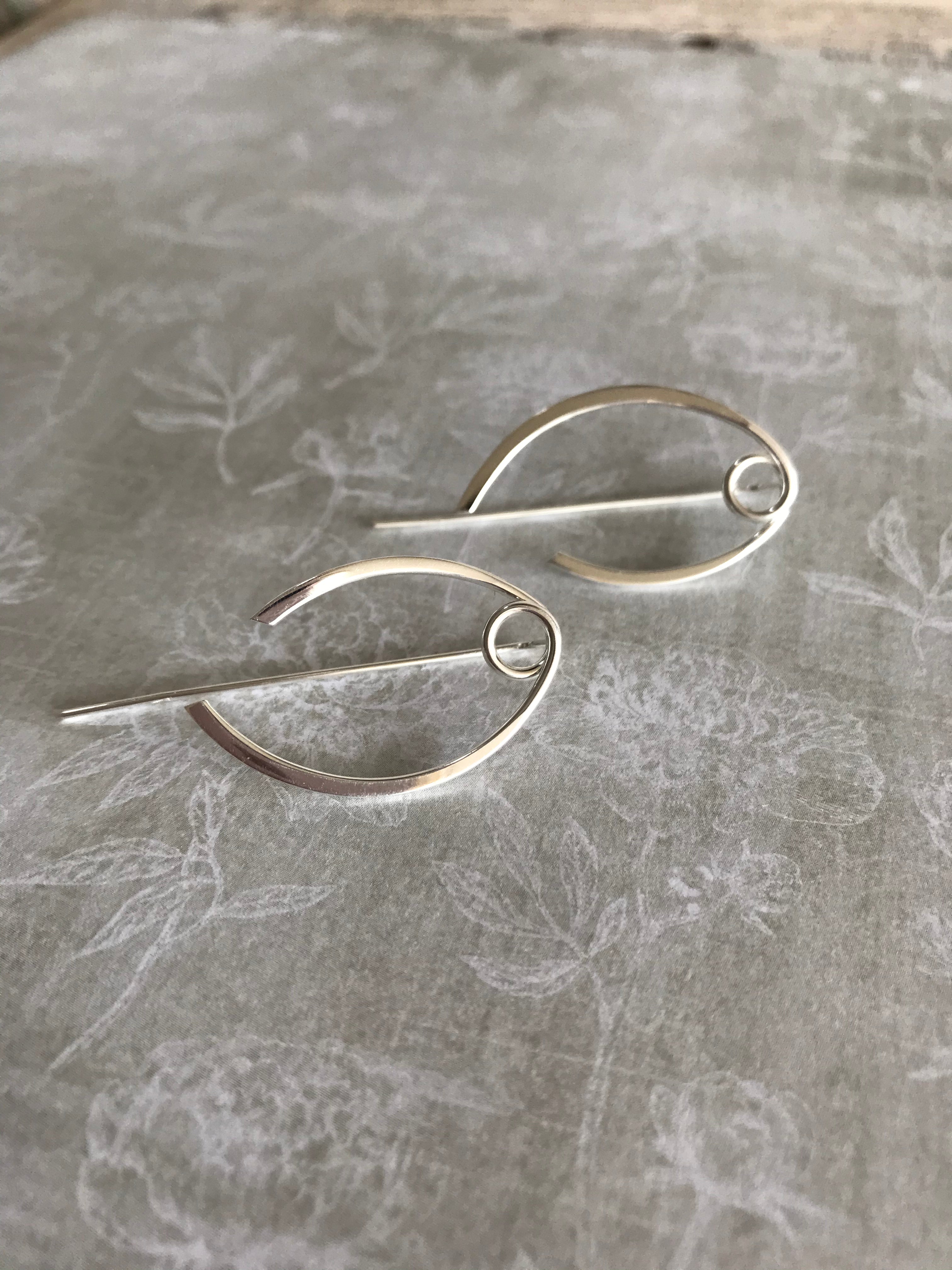 Elliptic Hook Earrings