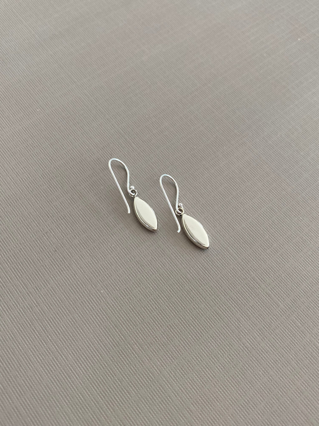 Oval Drop Earrings