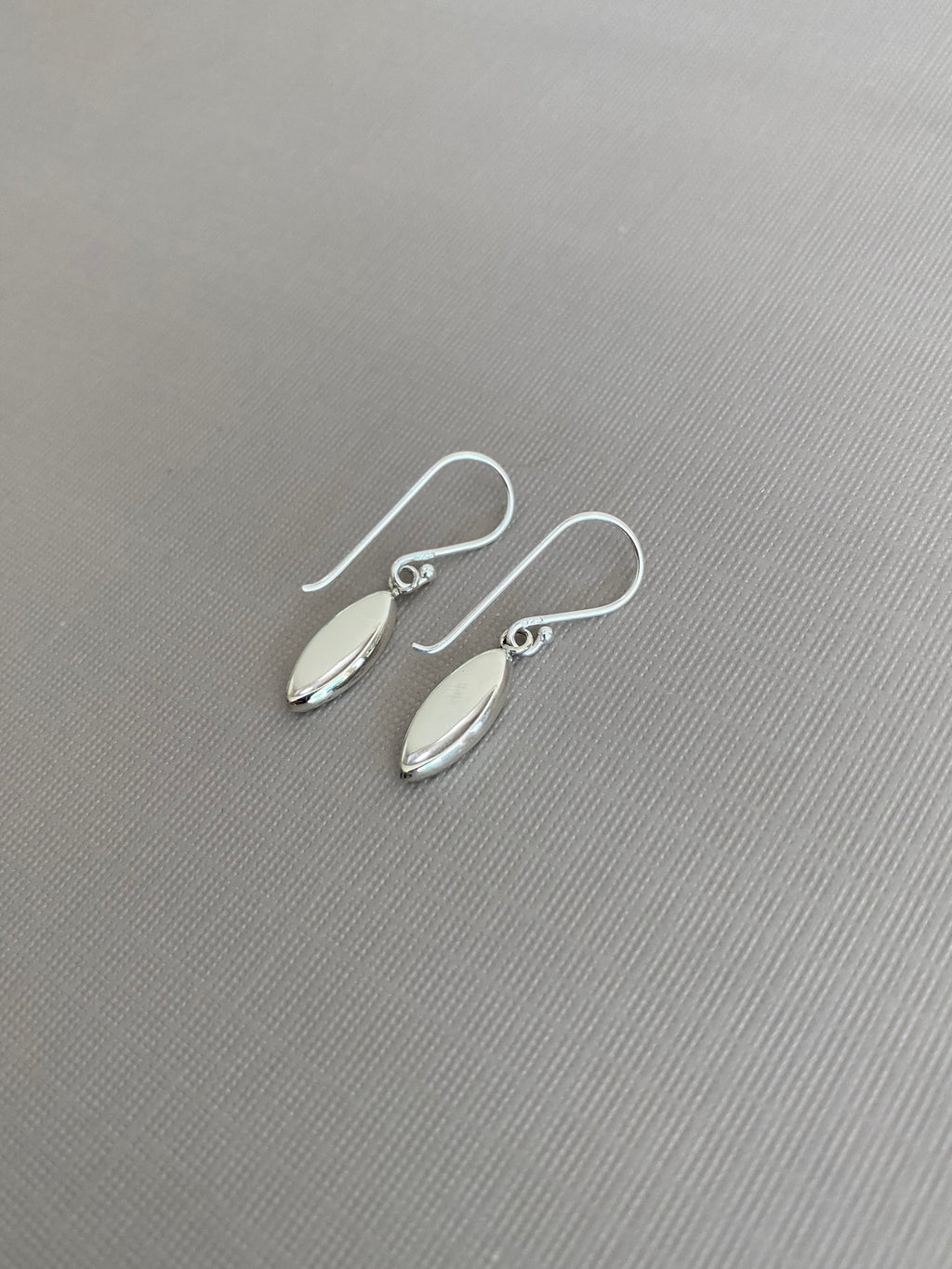 Oval Drop Earrings