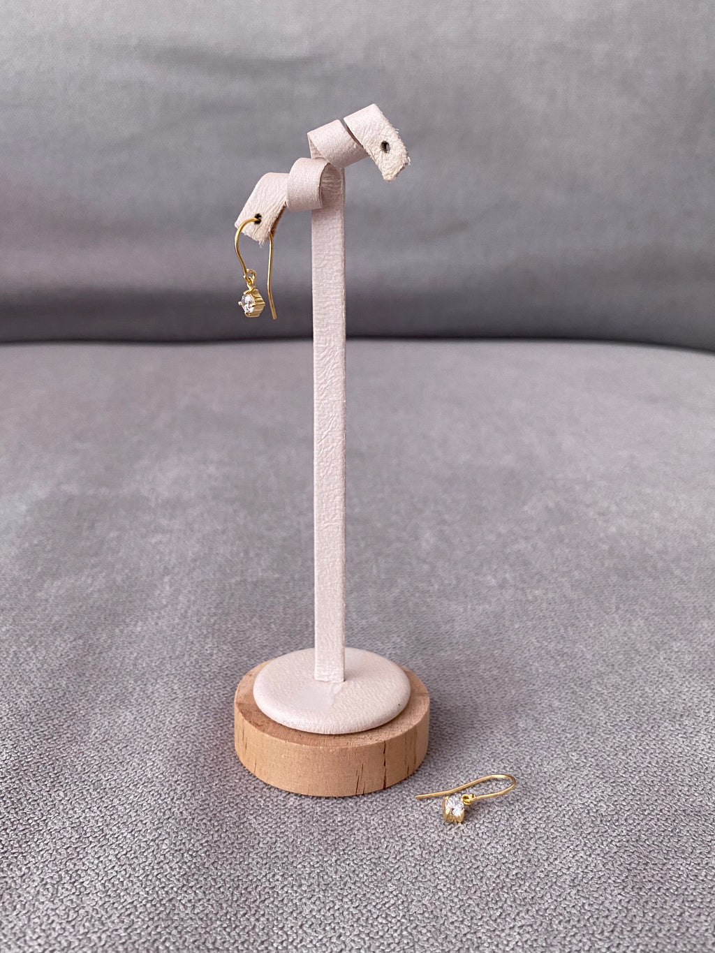 Gold Cubic Zirconia Earrings