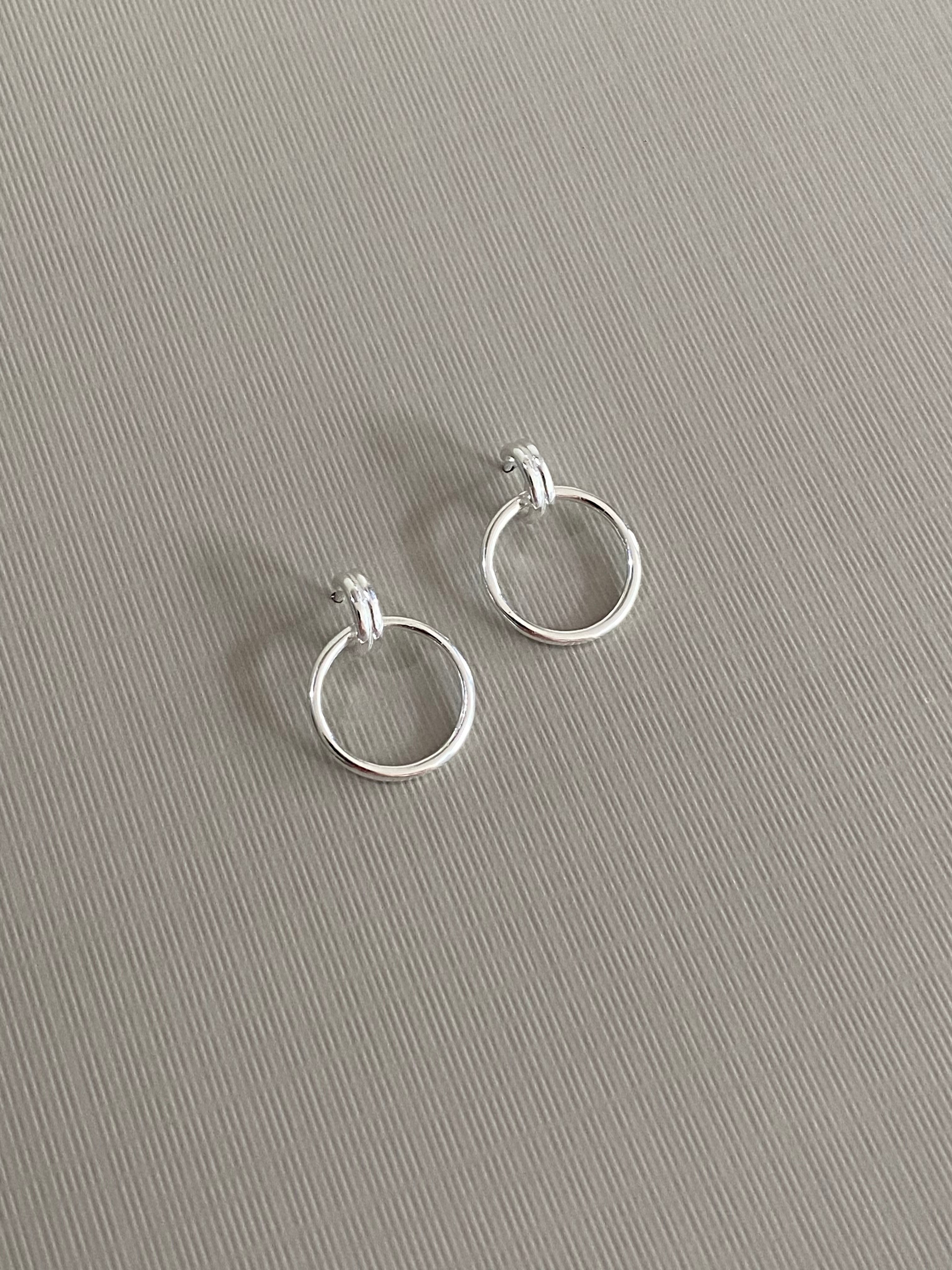 Circular Drop Earrings