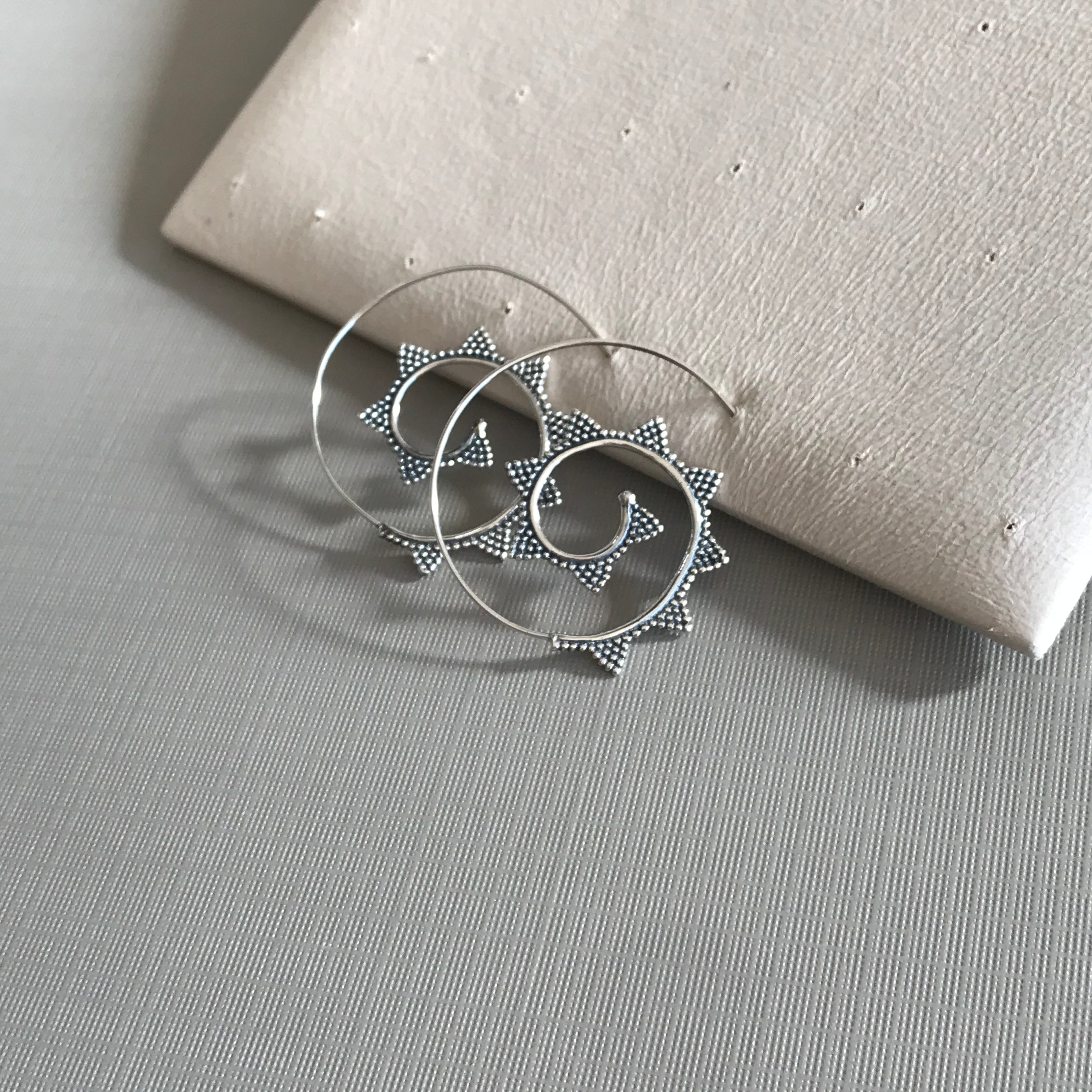 Spiral Form Earrings