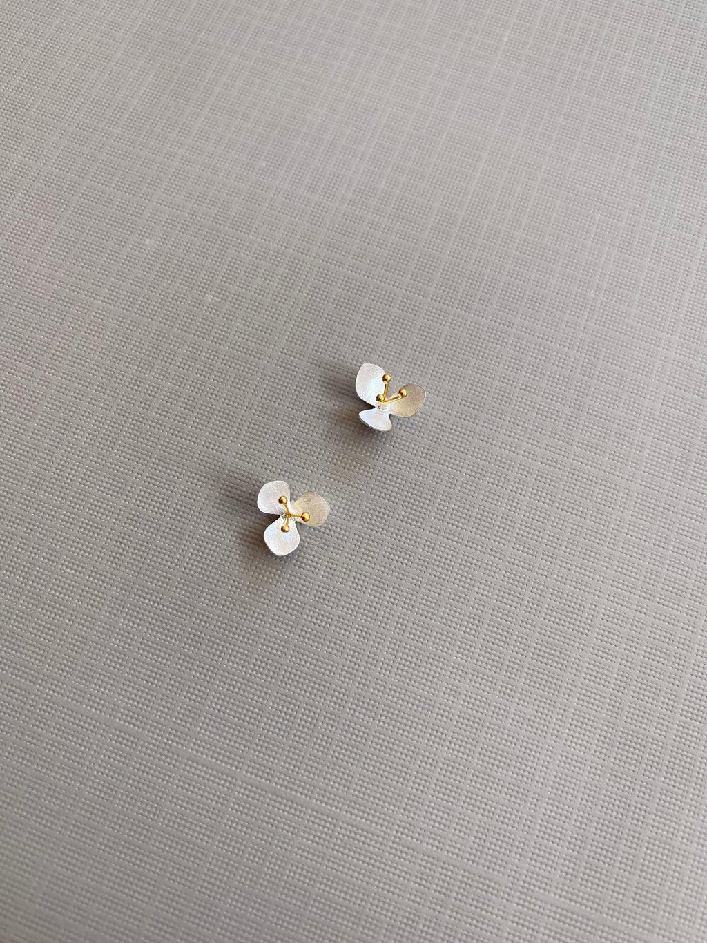 Matte Flower Stud Earrings