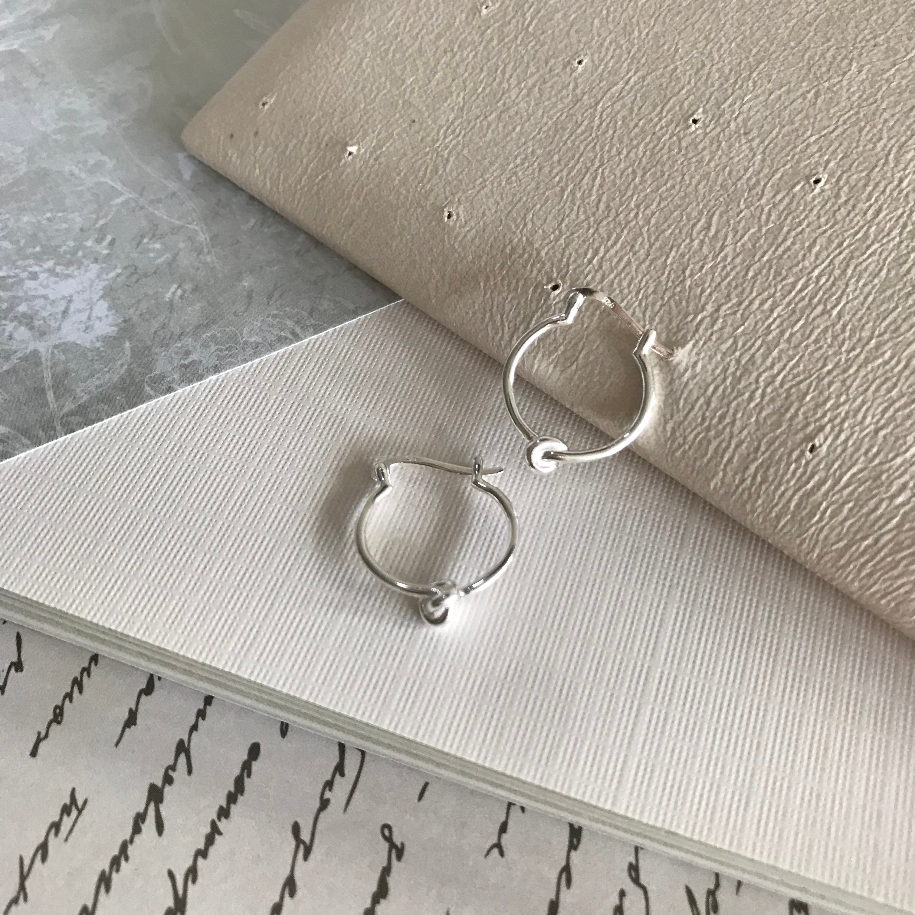 Circular Love Knot Earrings