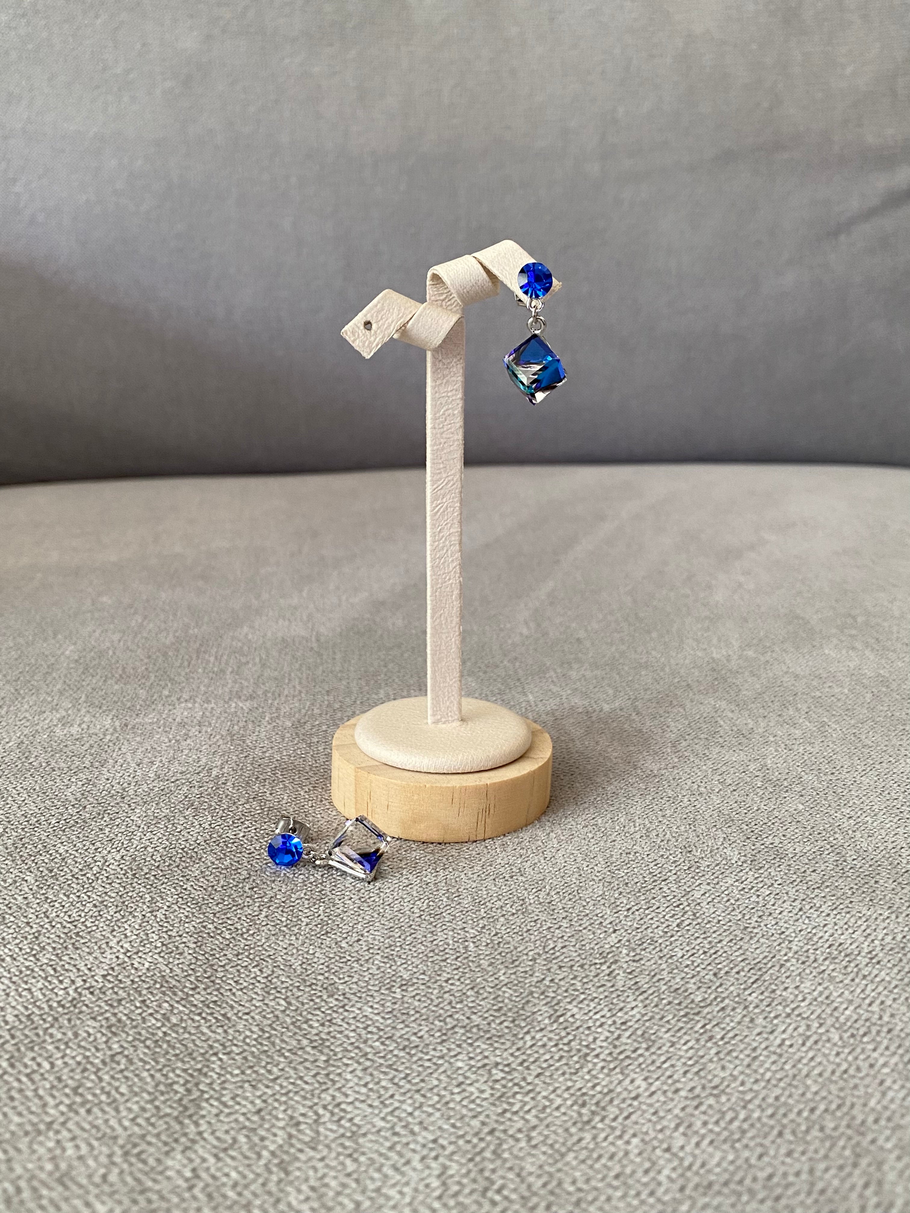 Swarovski Double Drop Earrings (3 colours)