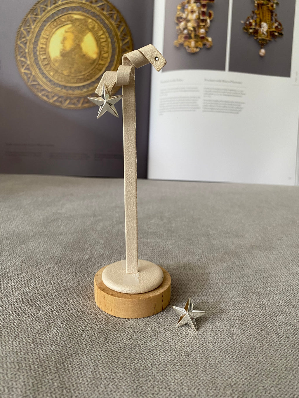 3D Star Stud Earrings