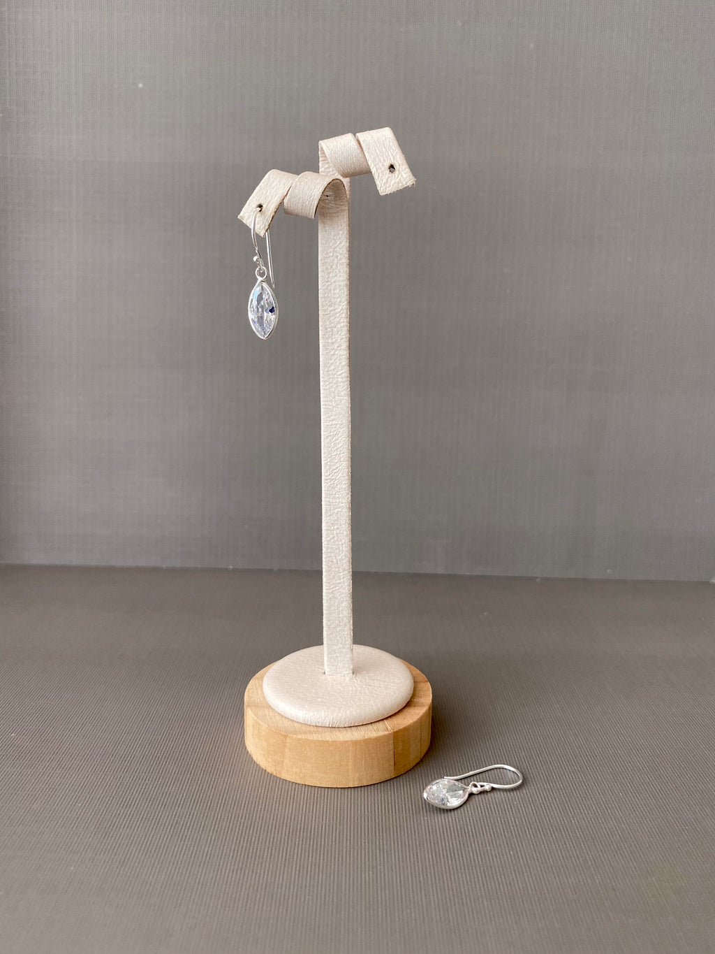 CZ Drop Hook Earrings