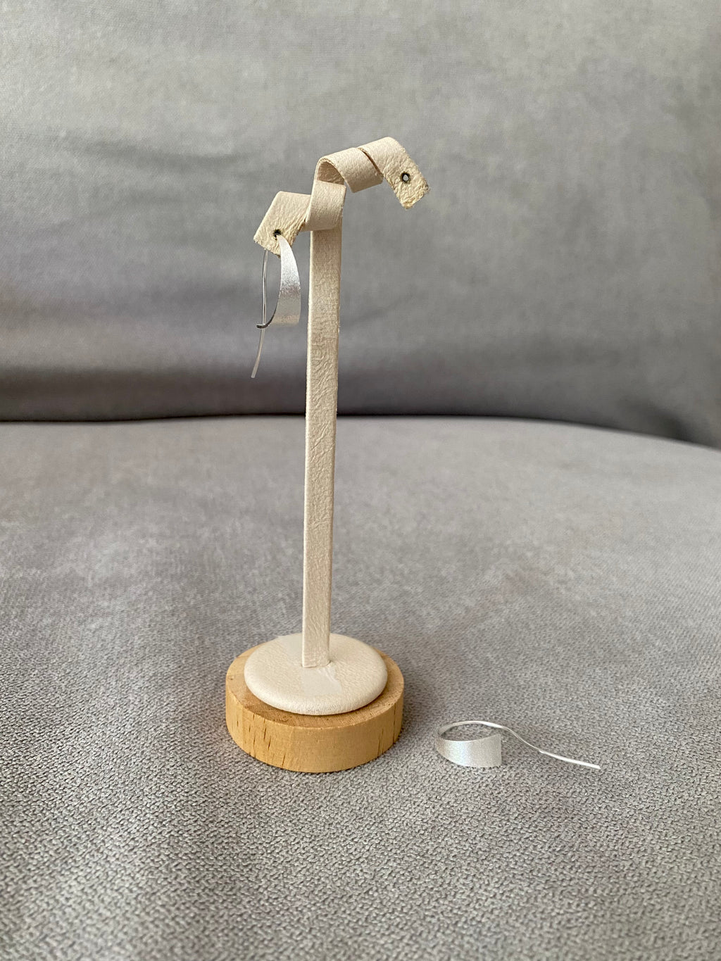 Silver Curl Earrings