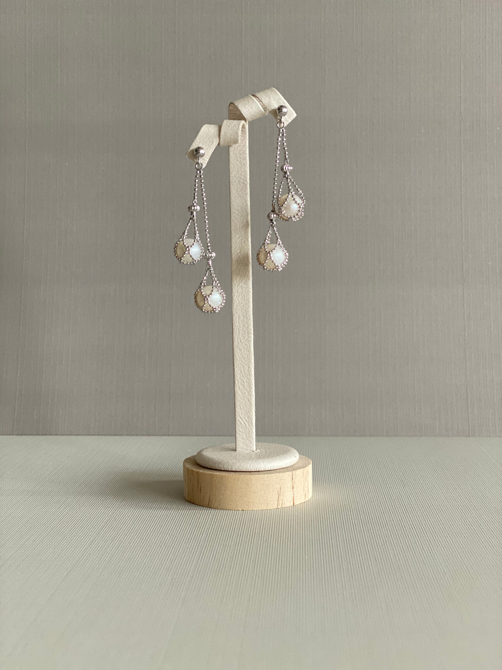 Pearl Weave Earrings