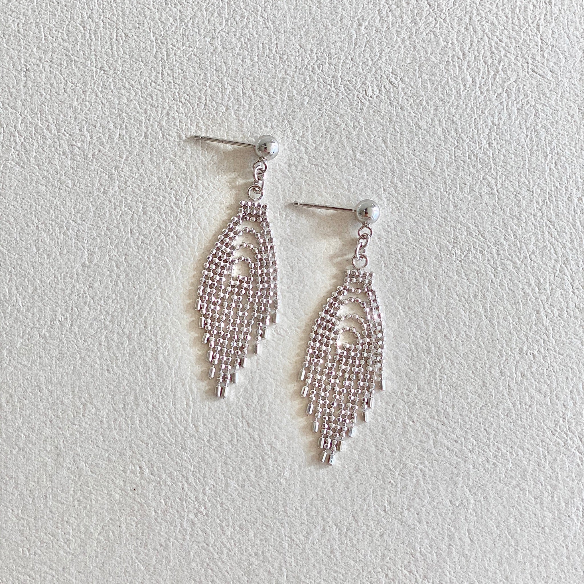 Weave Line Earrings
