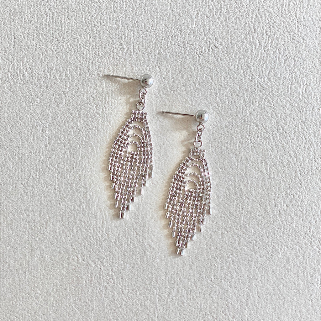 Weave Line Earrings