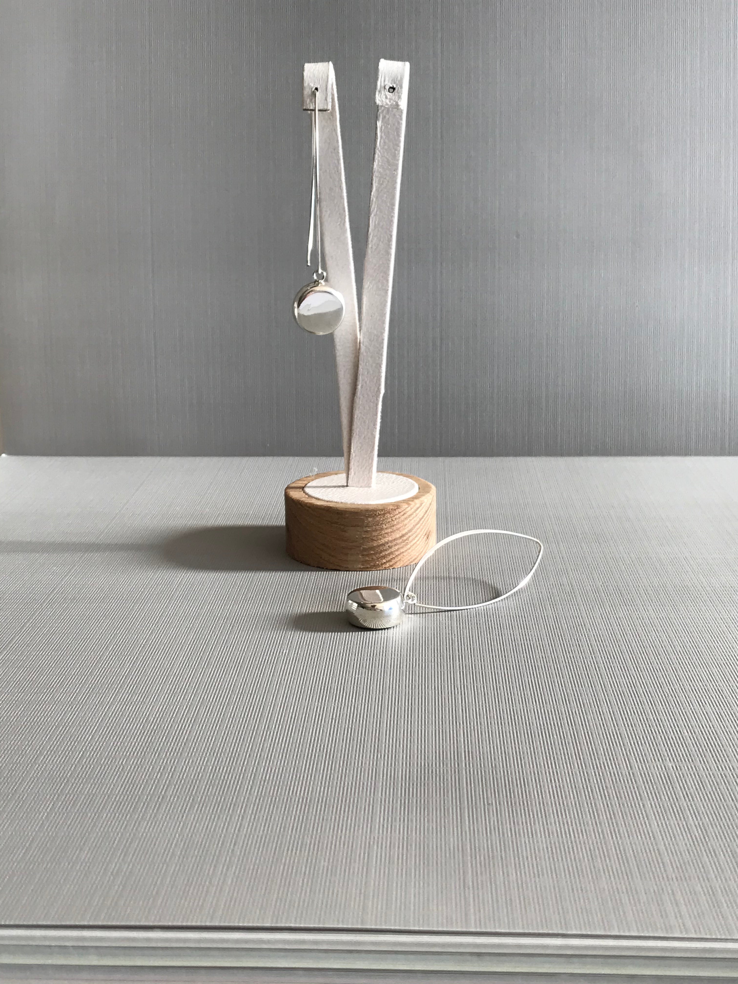 Long Sculptural Hook Earrings