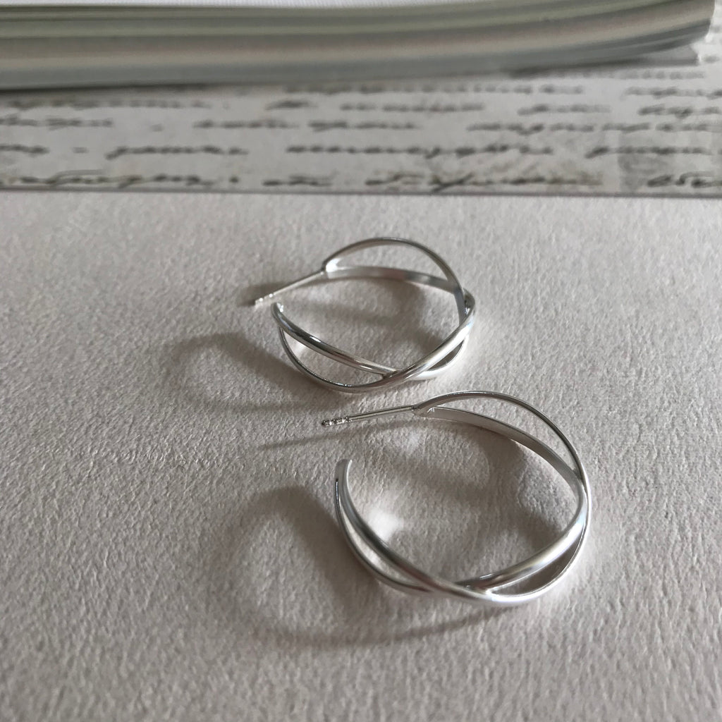 Circular Hoops Earrings