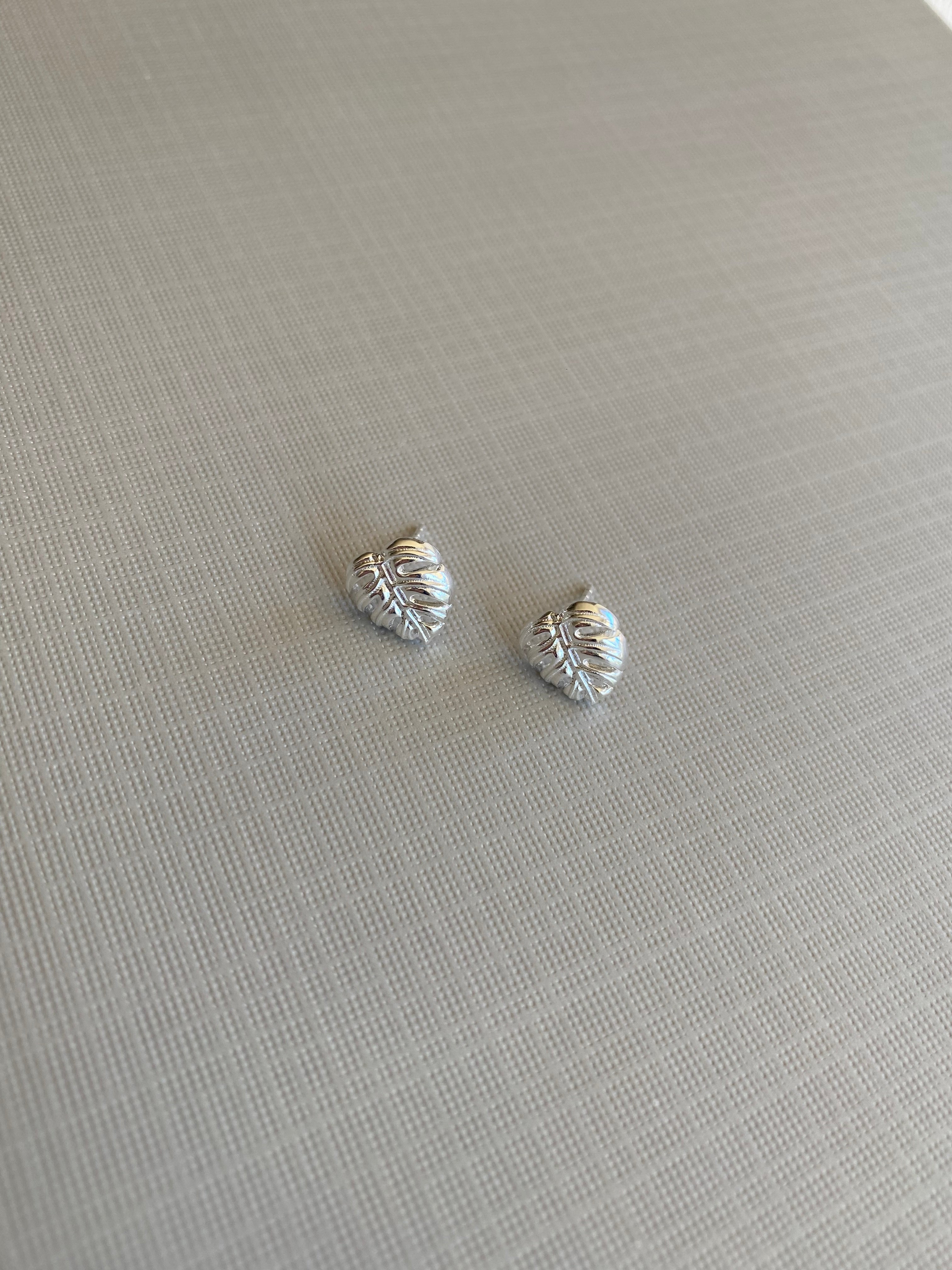 Leaf Stud Earrings
