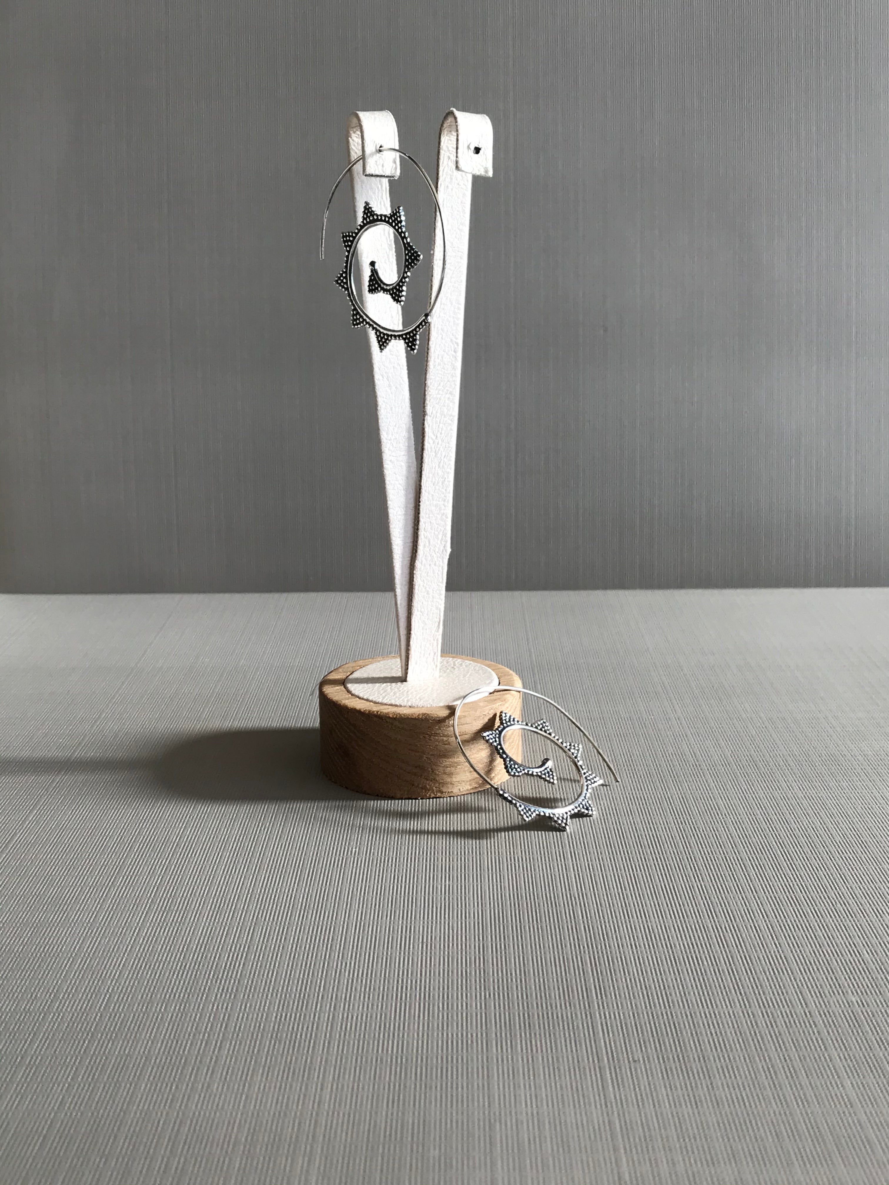 Spiral Form Earrings