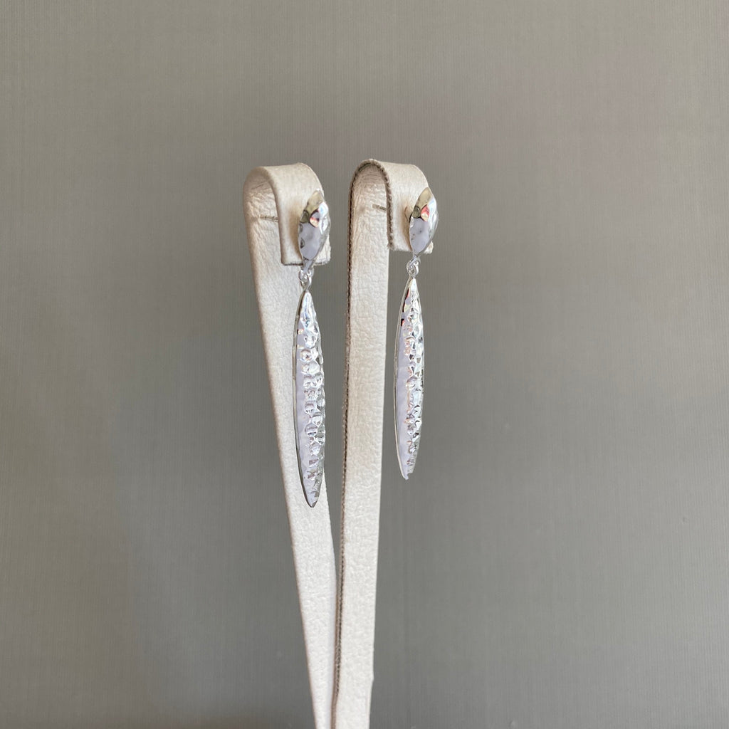 Dented Effect Earrings