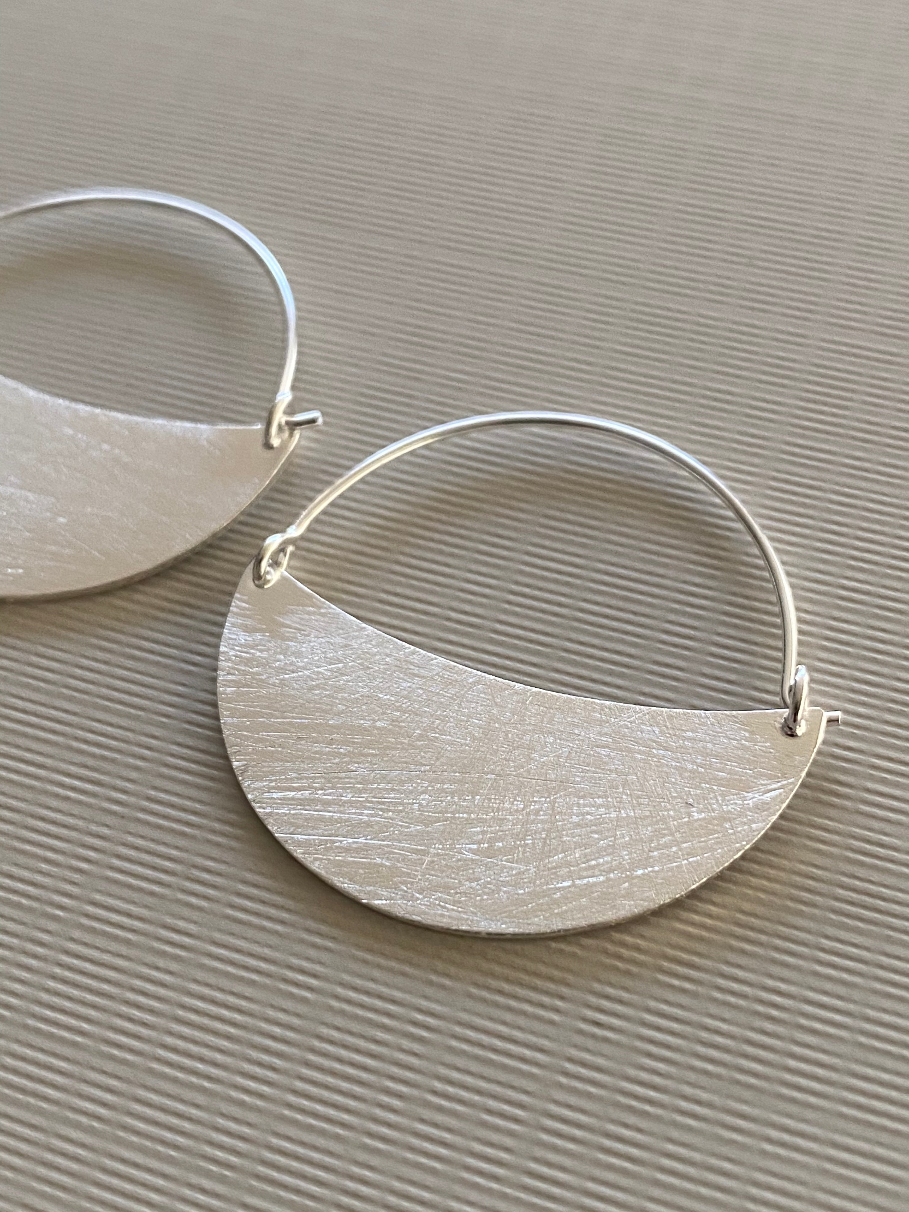 Half Orbit Earrings