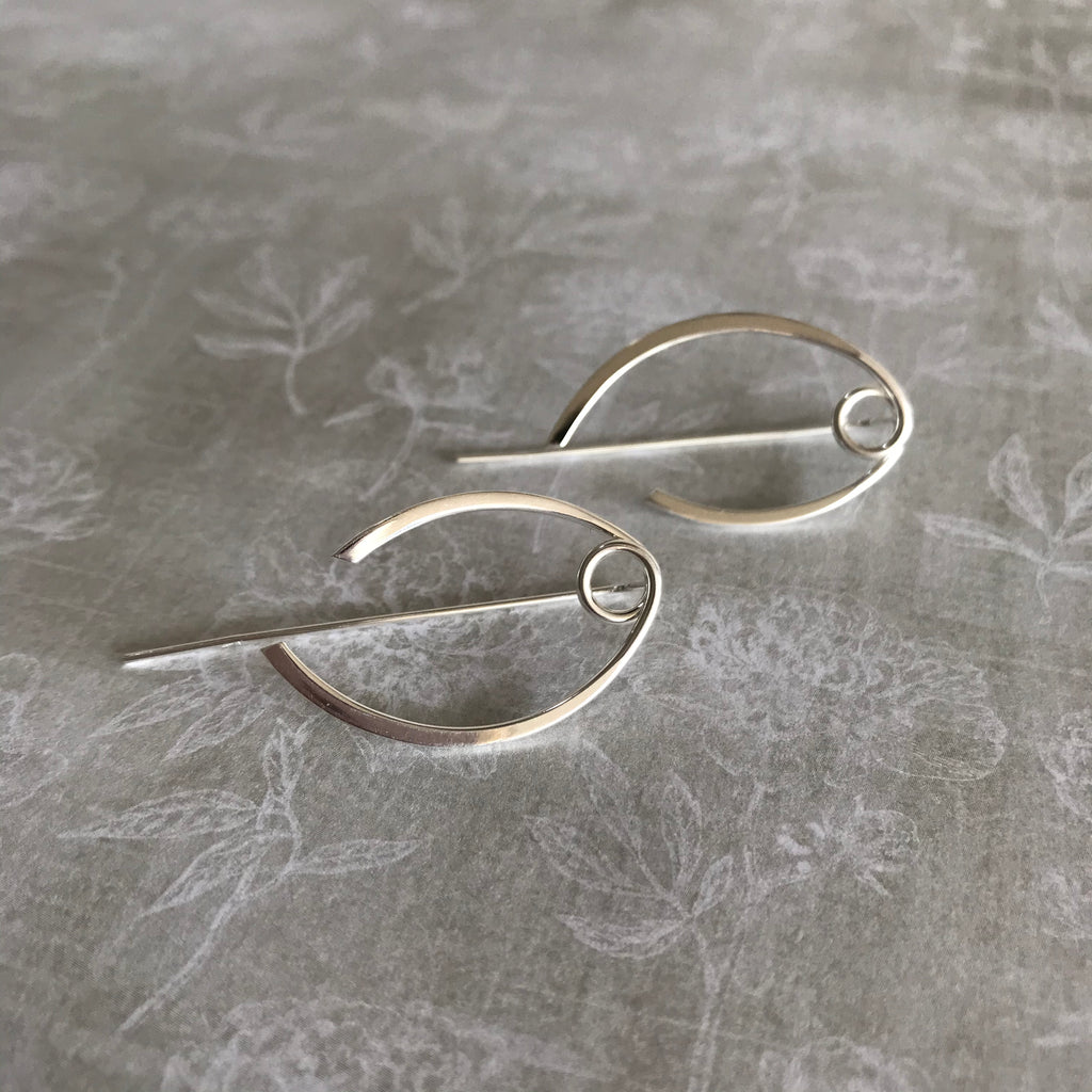 Elliptic Hook Earrings