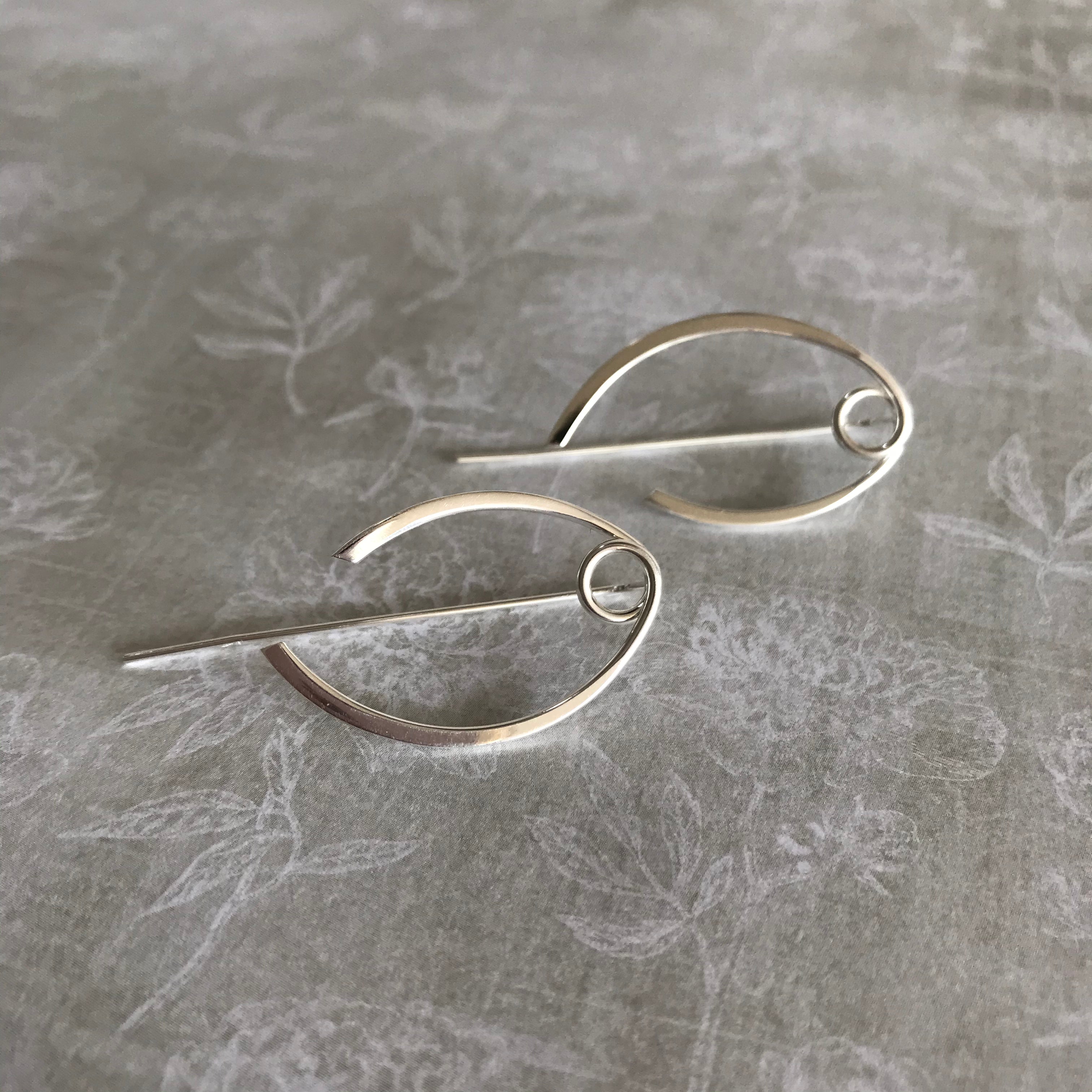Elliptic Hook Earrings