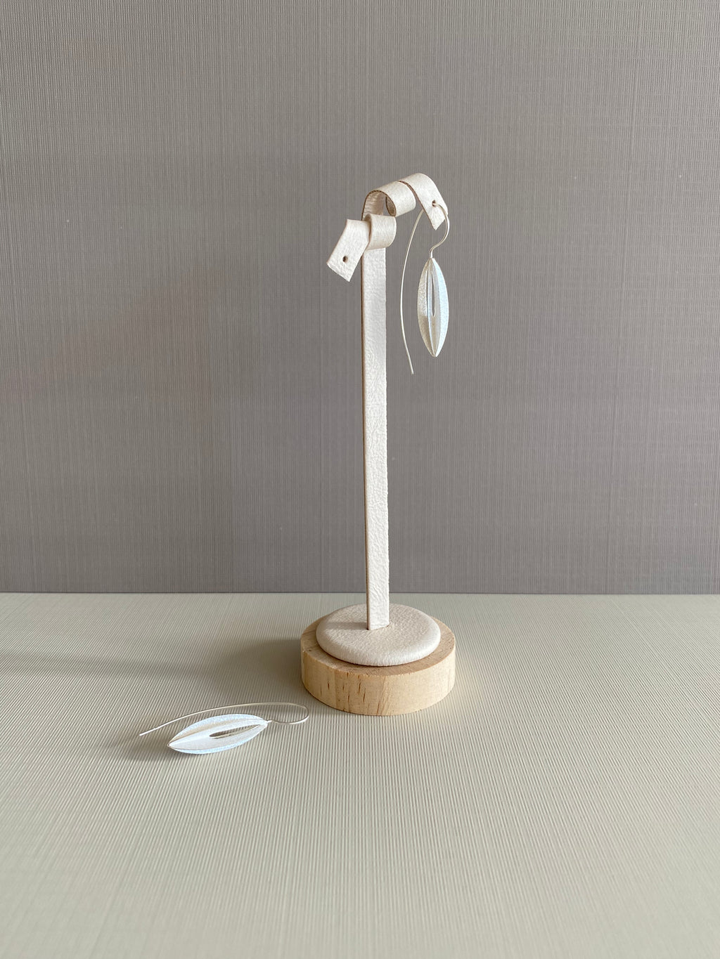 Silver Leaf Earrings