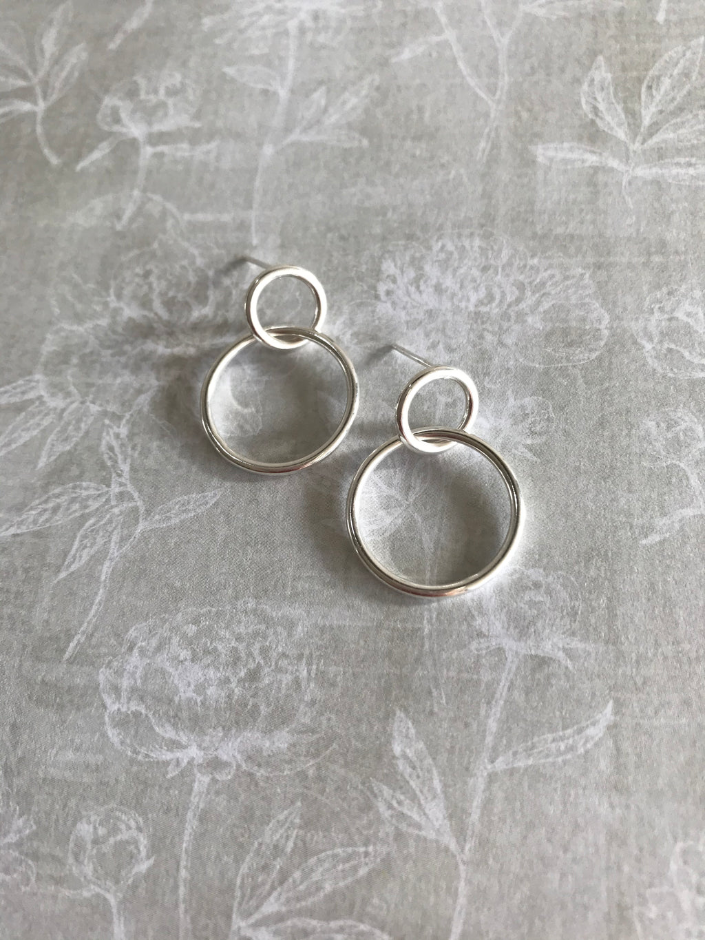 Double Circle Earrings