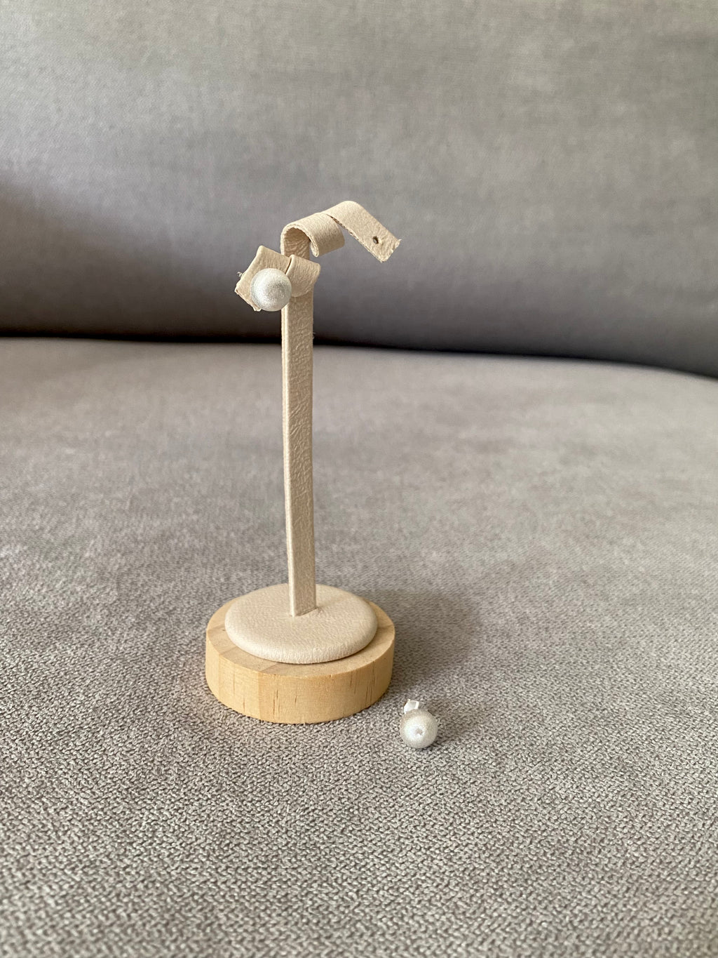 Matte Sphere Stud Earrings