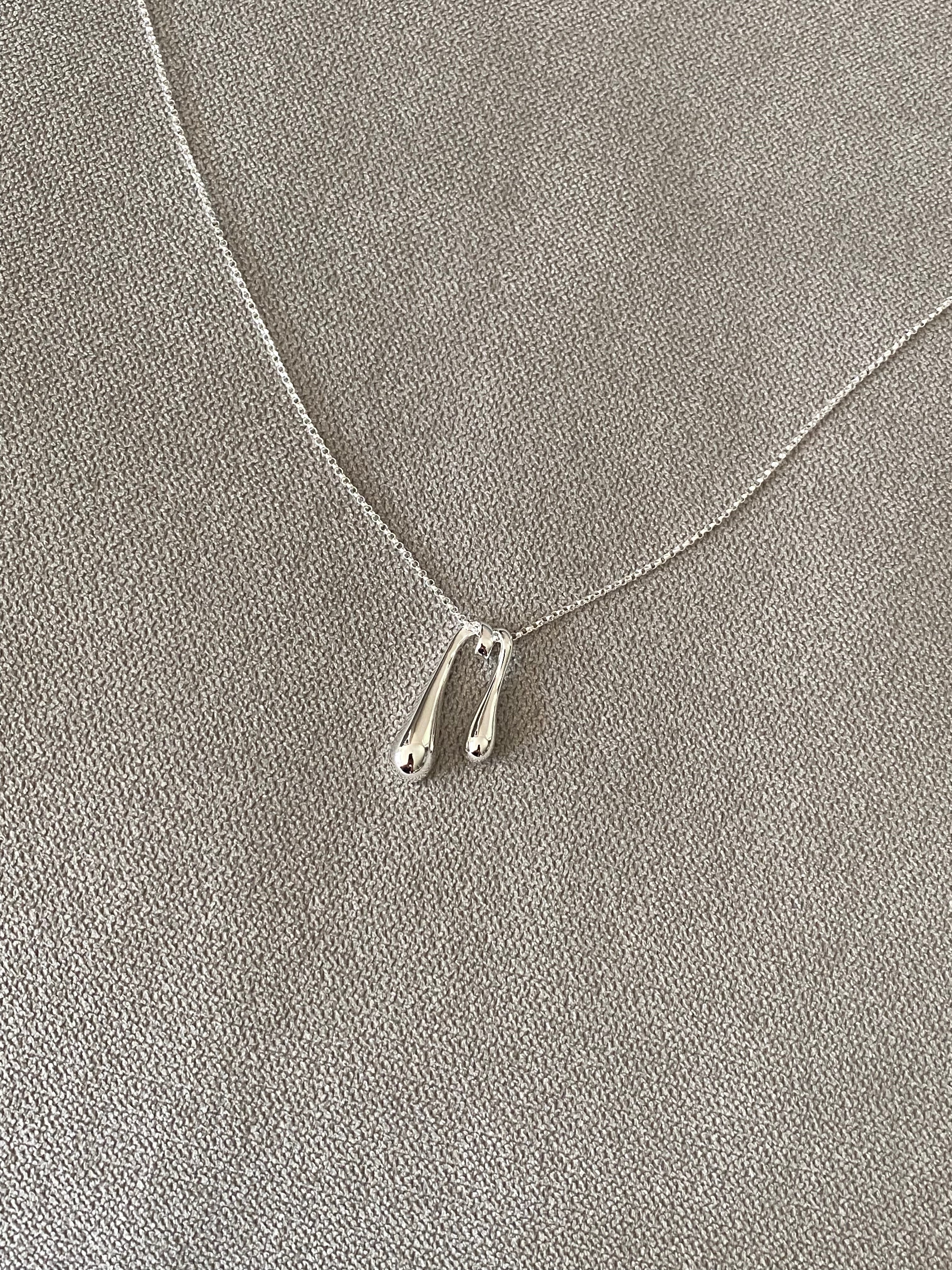 Twin Drop Necklace