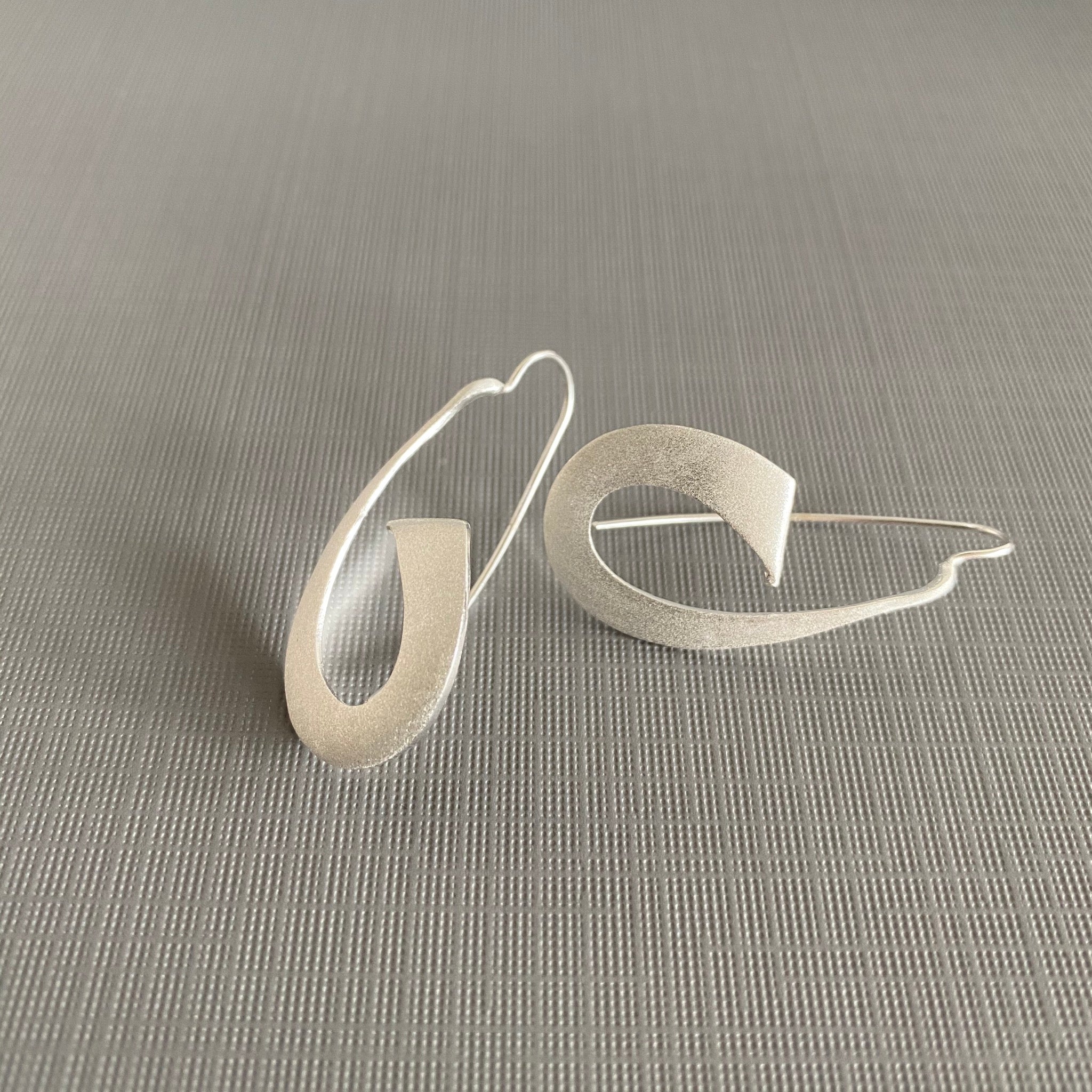 Silver Loop Earrings