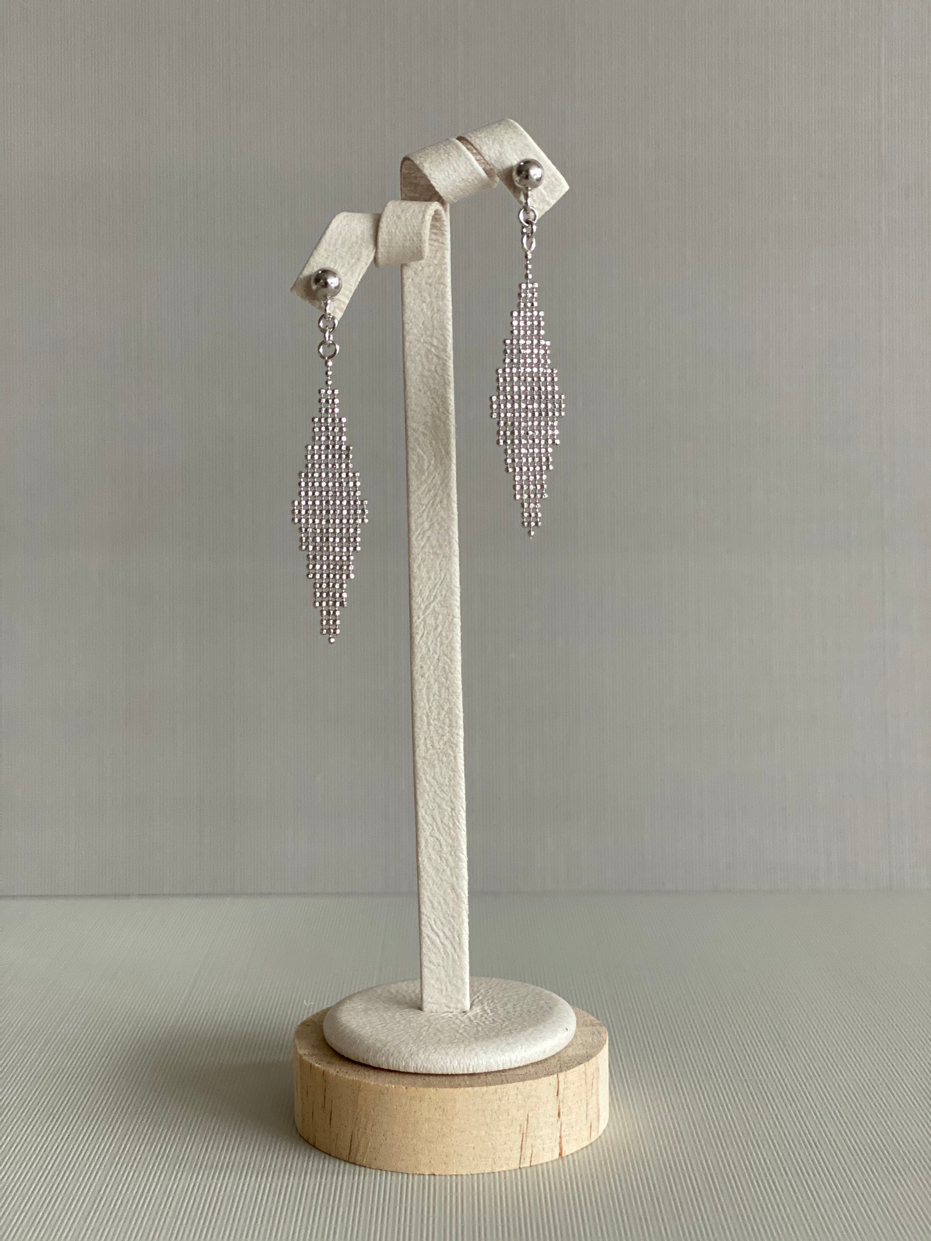 Diamond Mesh Earrings