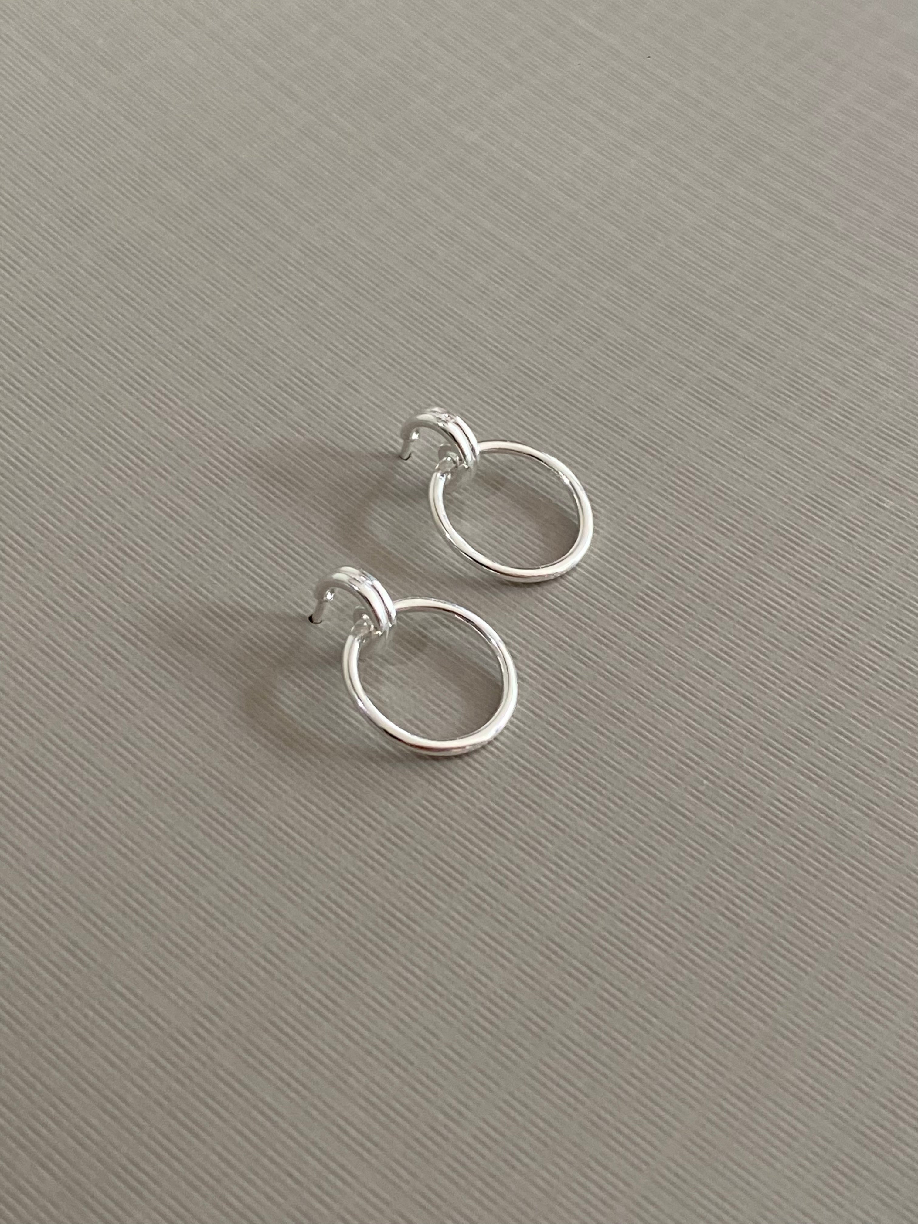 Circular Drop Earrings