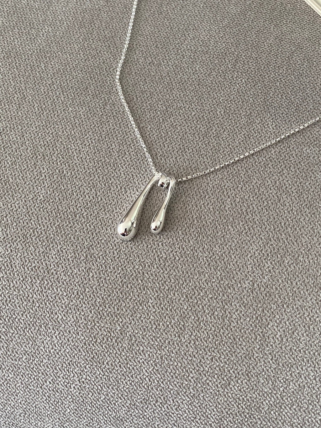 Twin Drop Necklace