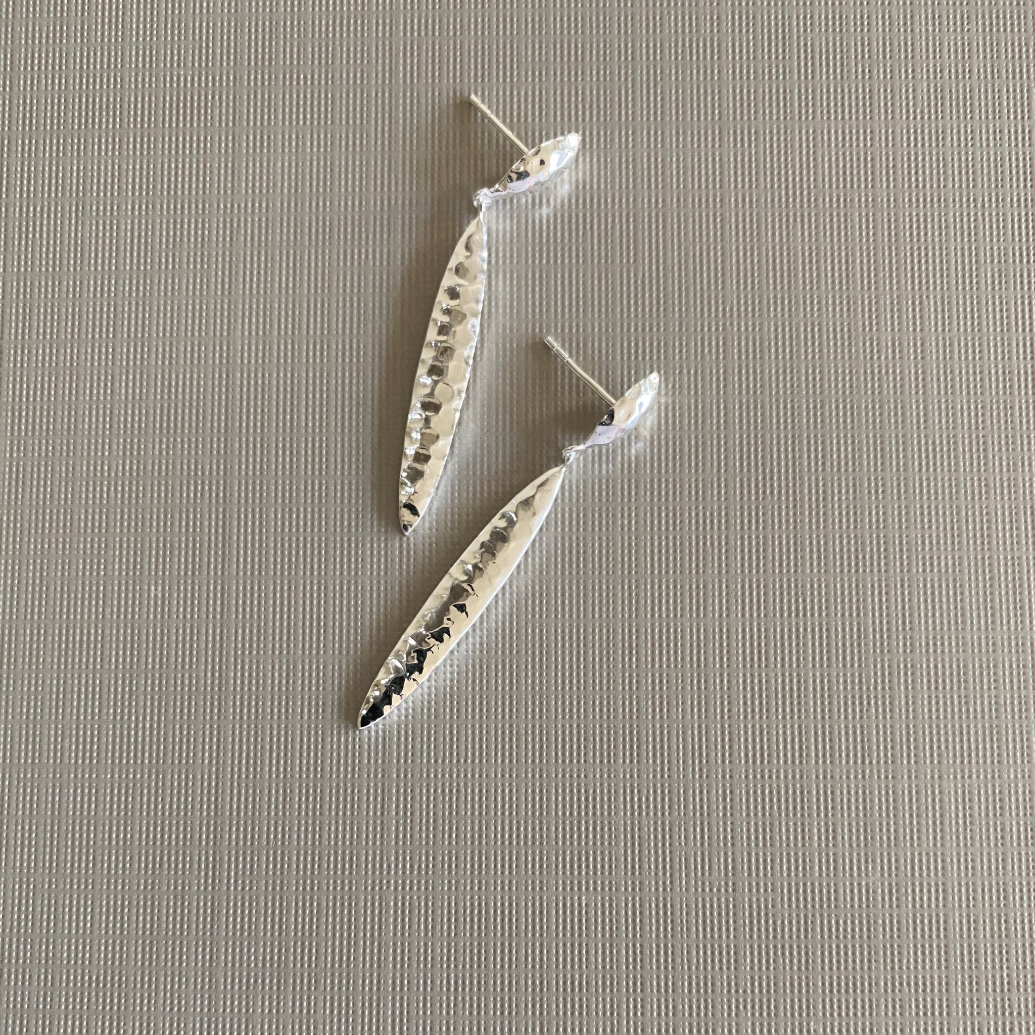 Dented Effect Earrings