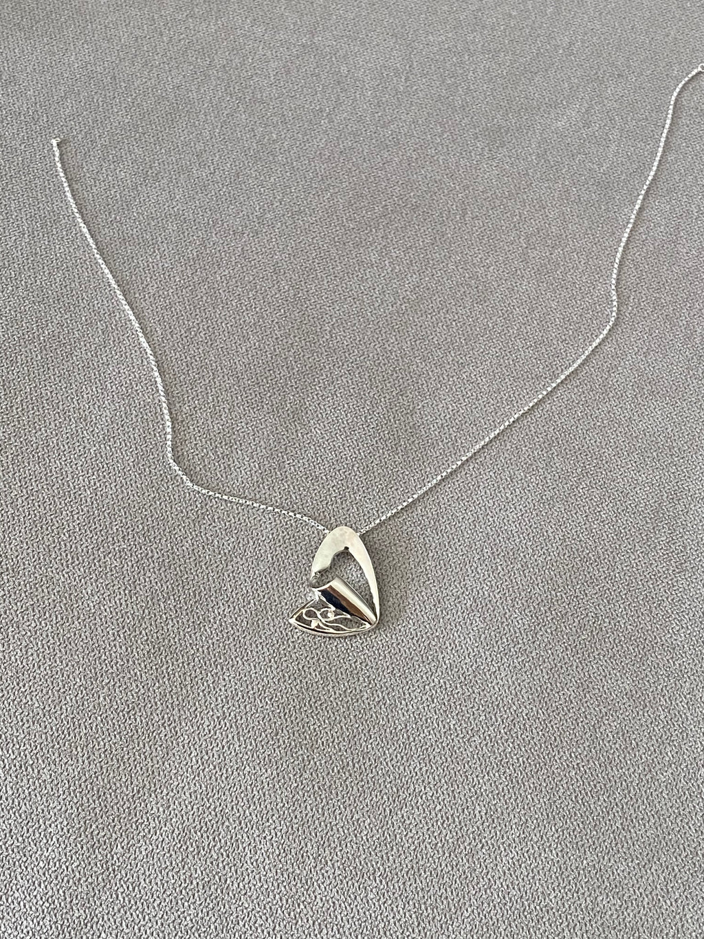 Abstract Butterfly Necklace