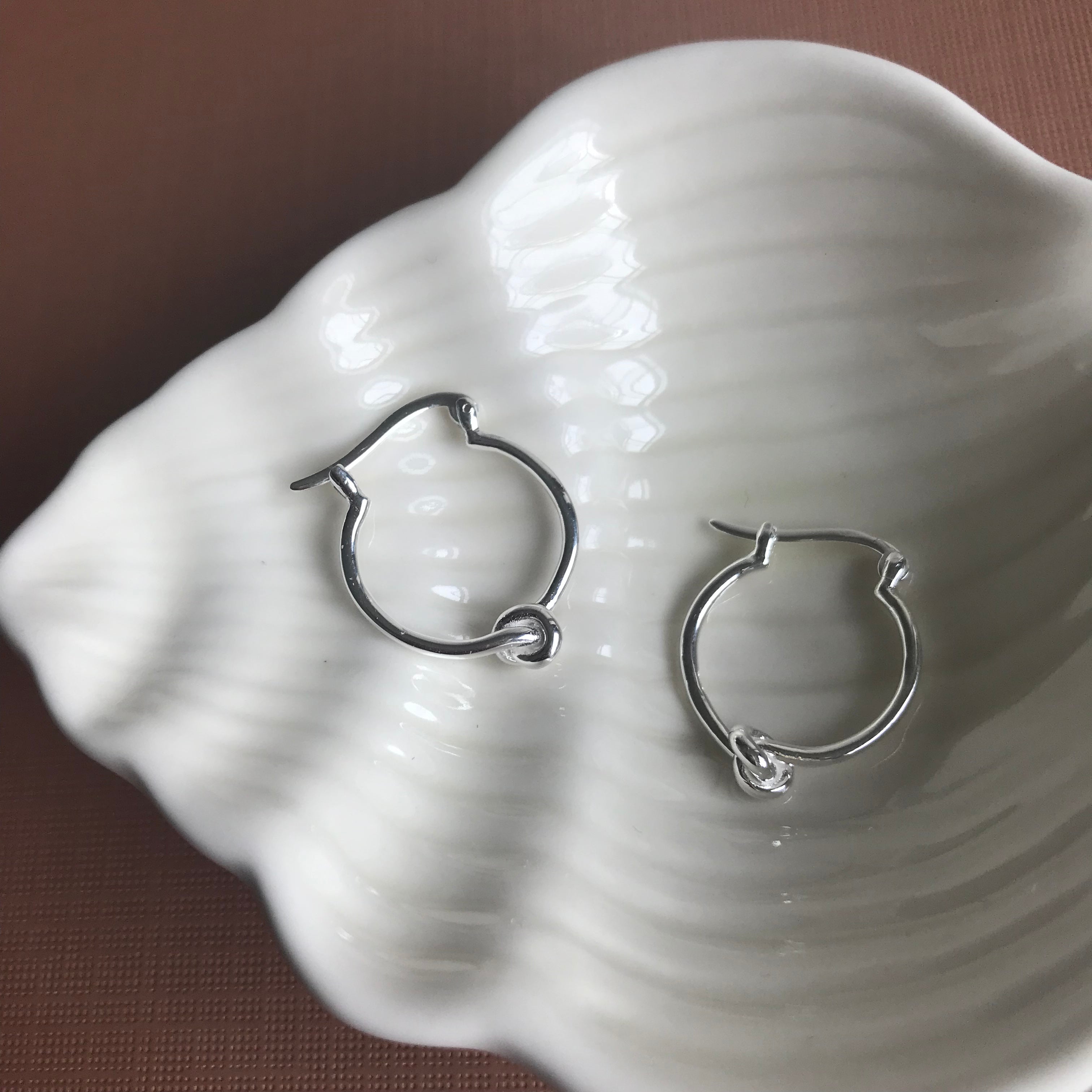 Circular Love Knot Earrings